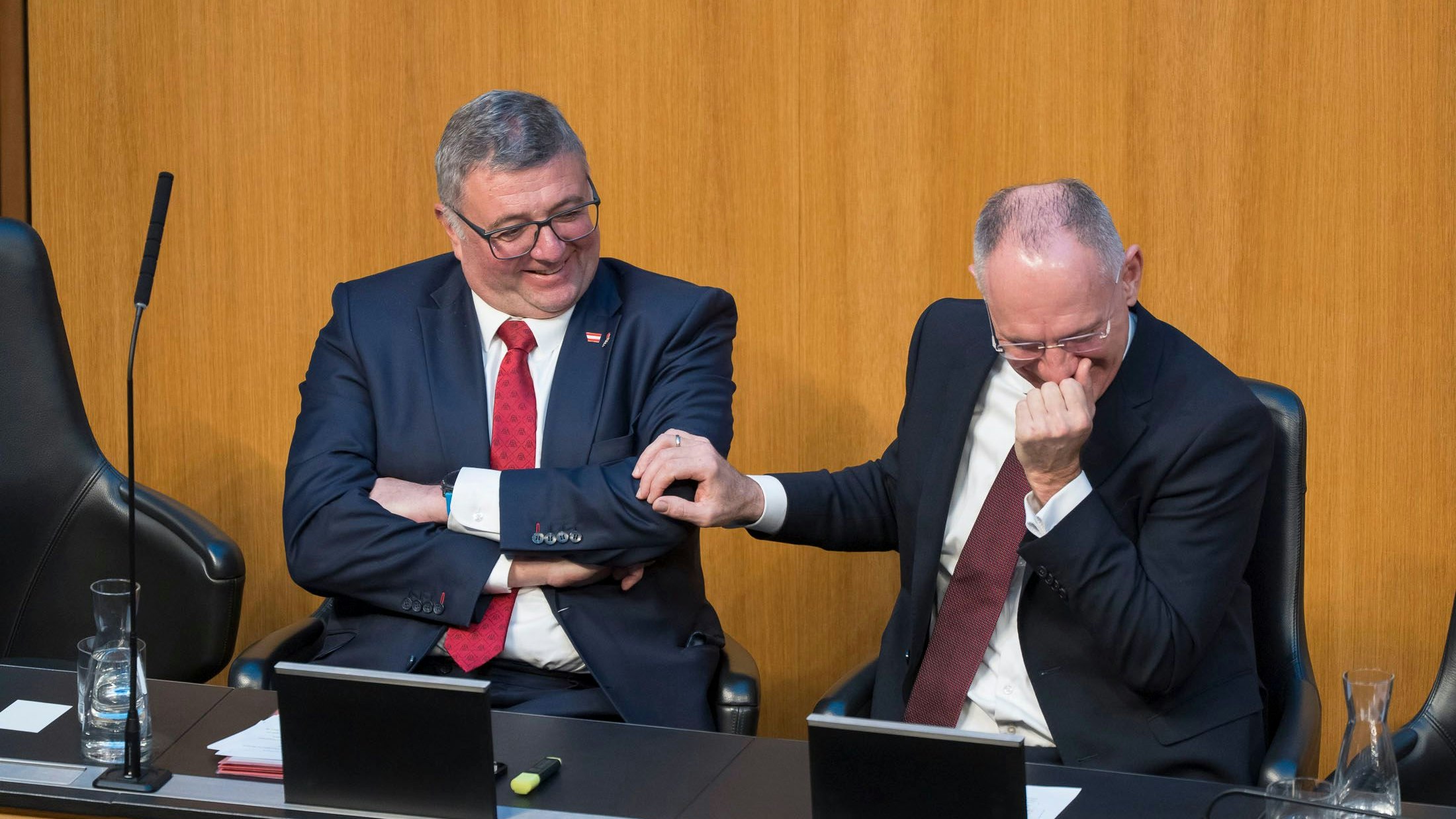 ... nur Spaß, derfst eh dableiben