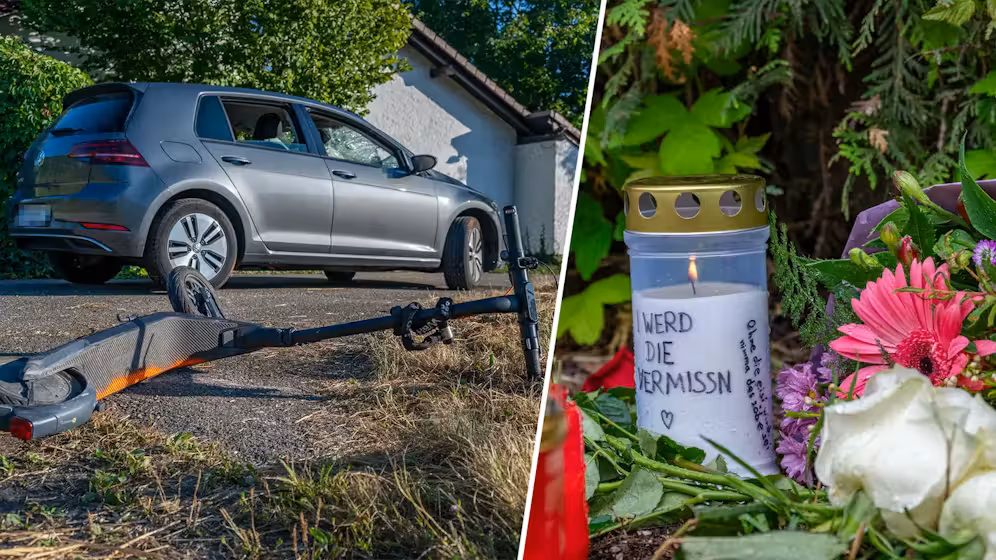 Die Mädchen prallten mit einem Wagen zusammen, hatten keine Chance