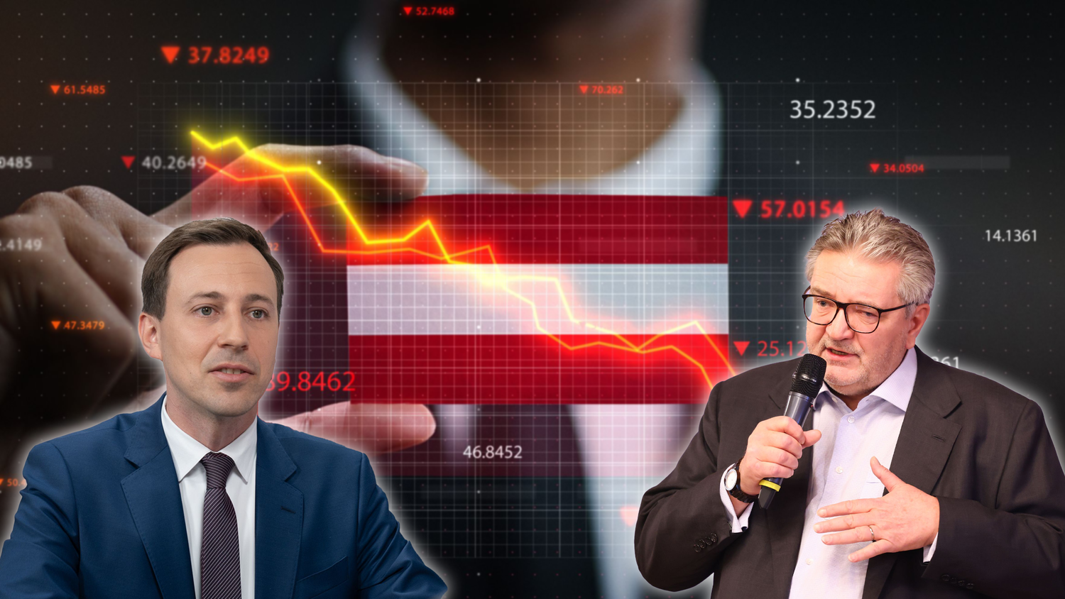 Der Budget-Streit geht in die nächste Runde: VP-General Marchetti attackiert SP-Stadtrat Hacker.