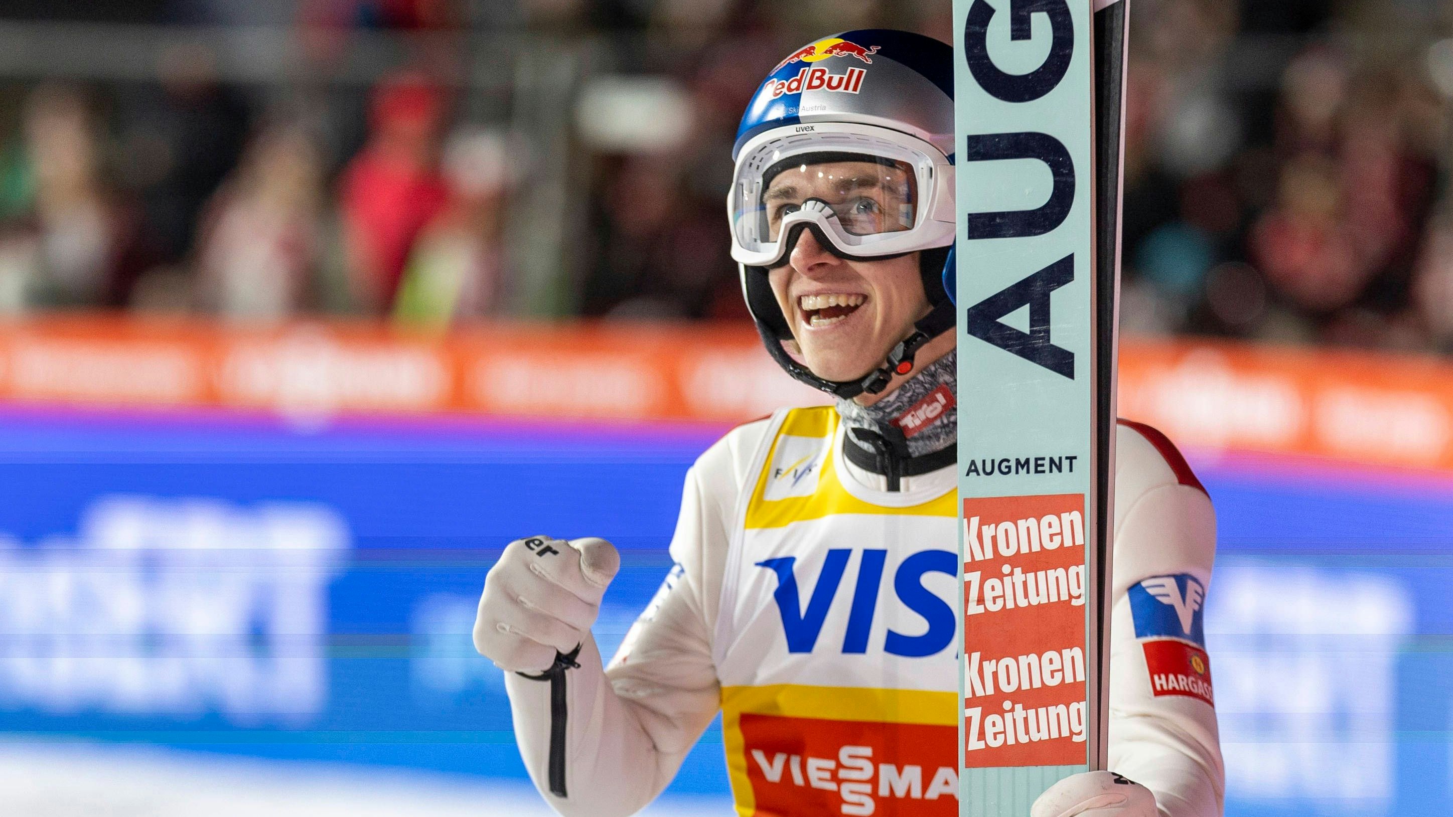 Heute.at - Dreifachsieg! Tschofenig siegt vor Hörl und Kraft