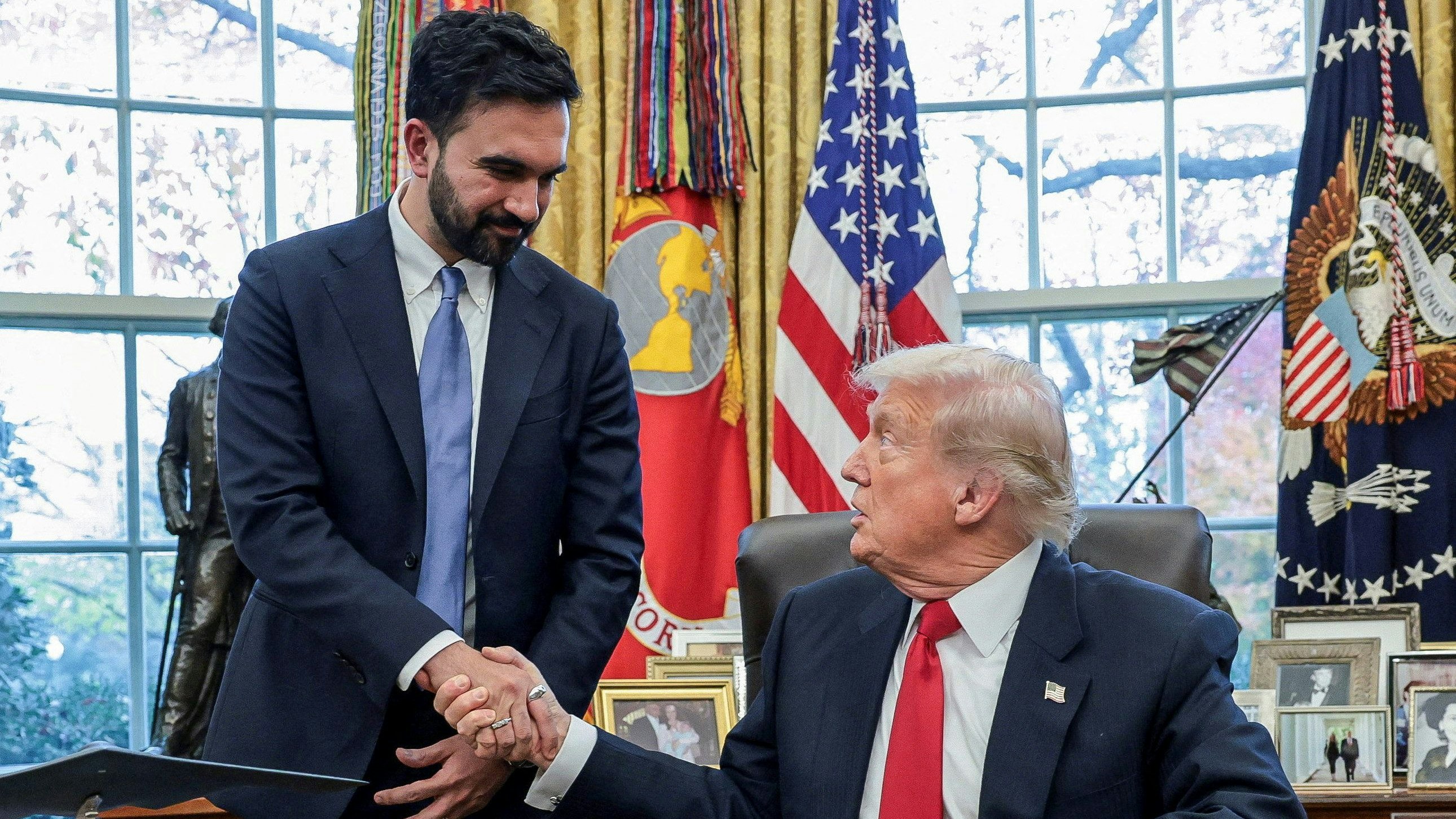 Heute.at - Mamdani und Trump überraschen plötzlich mit Einigkeit