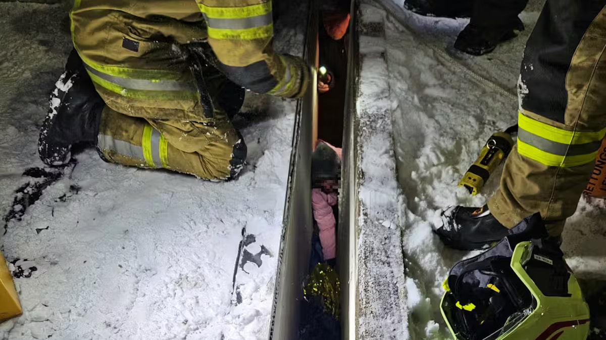 Heute.at - Betrunkener Tourist (20) steckte in Spalte fest