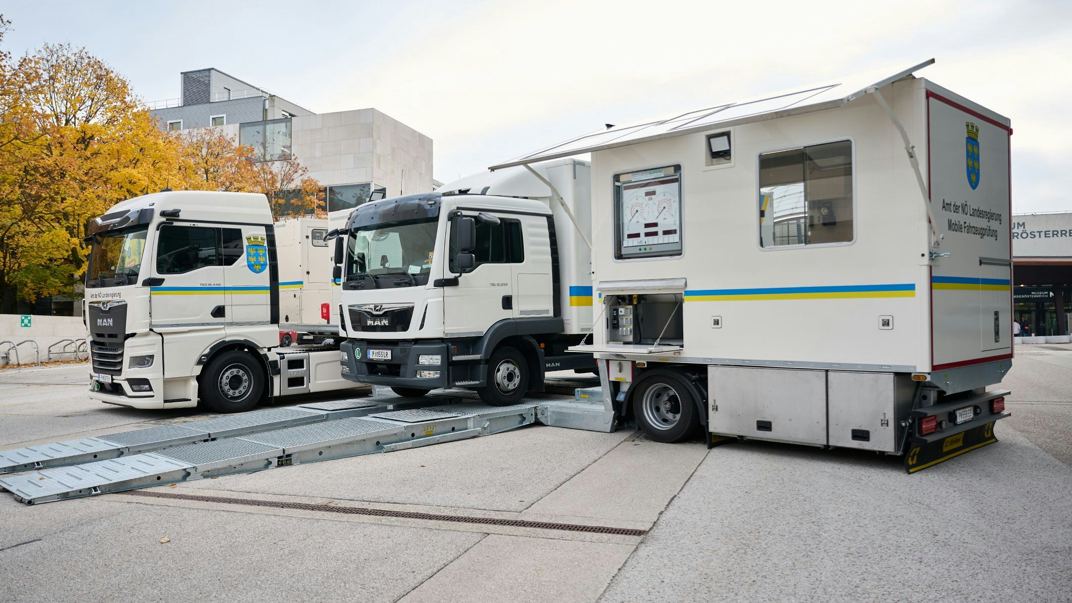 Heute.at - Neuer Prüfzug für technische Fahrzeugkontrollen