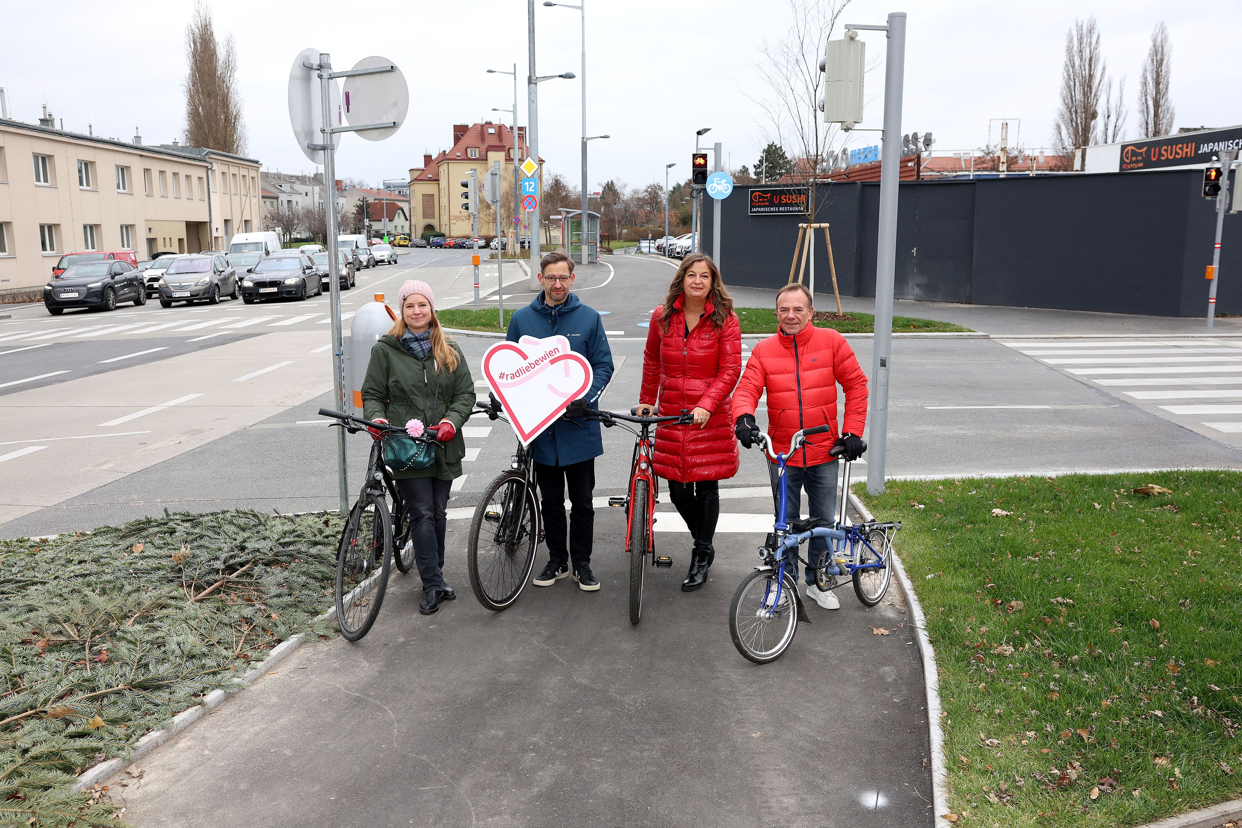 Heute.at - Losradeln! Lückenschluss beim Liesingbachradweg fertig