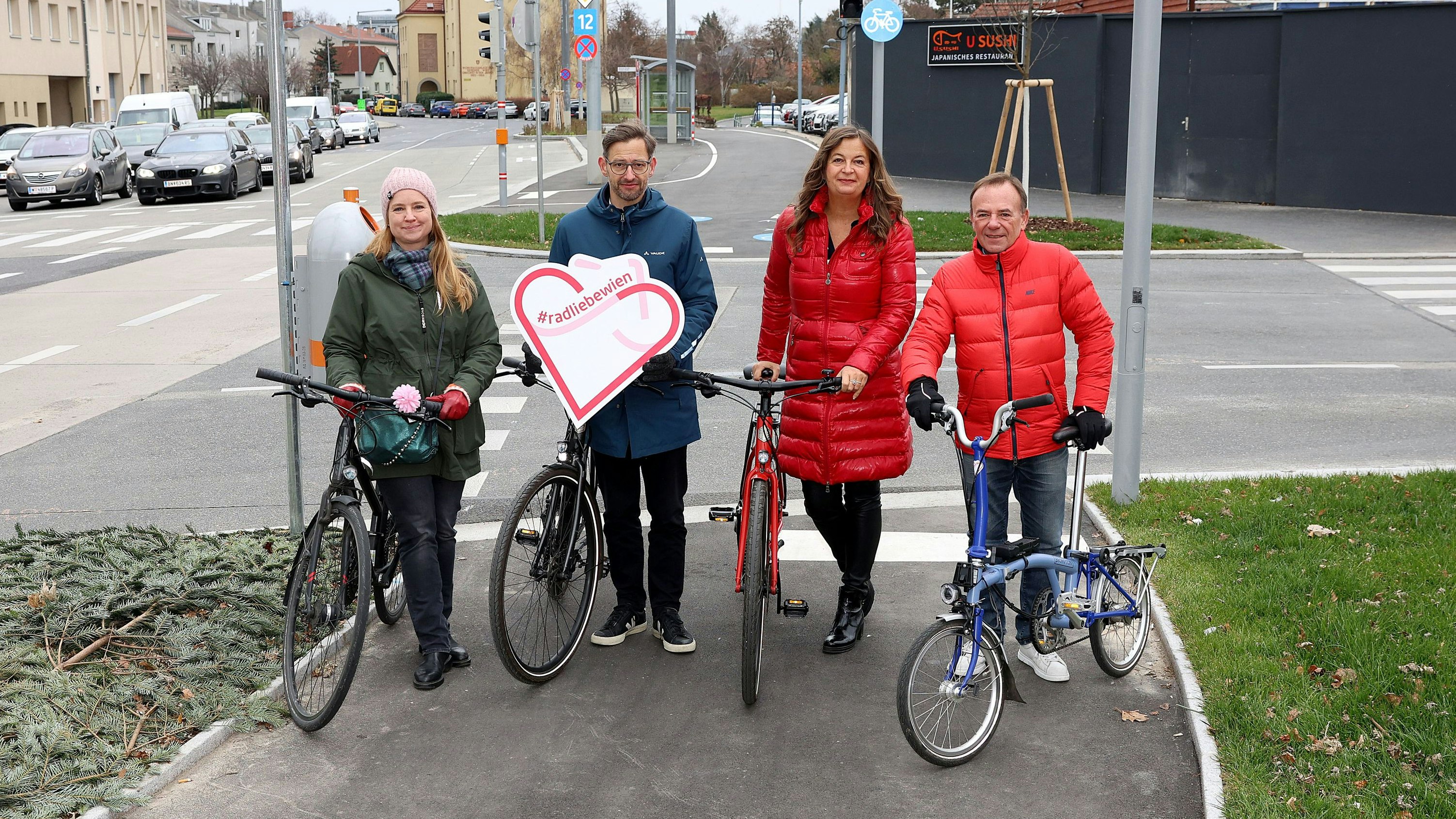 Heute.at - Losradeln! Lückenschluss beim Liesingbachradweg fertig