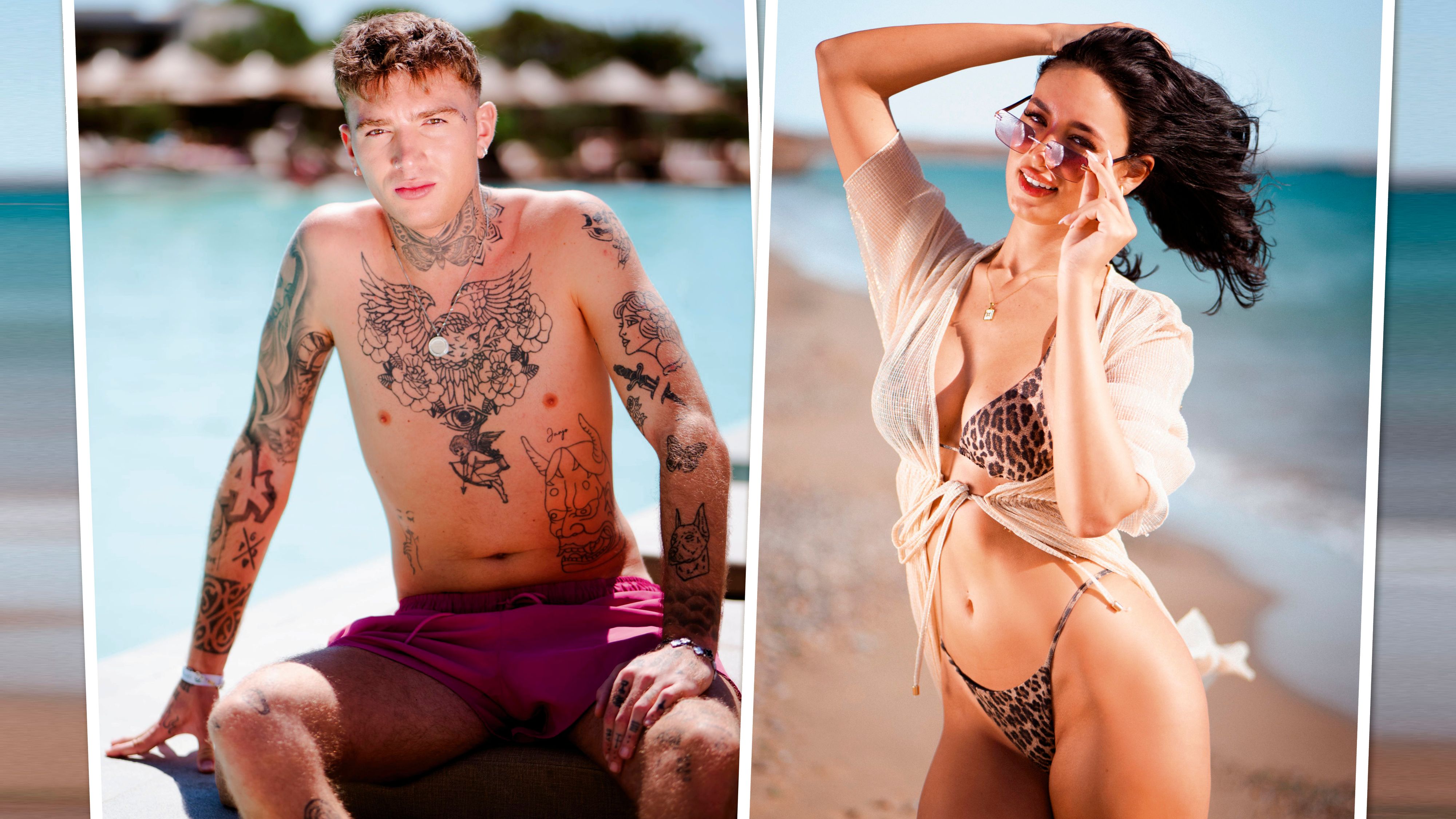 Giuliano Hediger (l.) und Zoe Müllner.