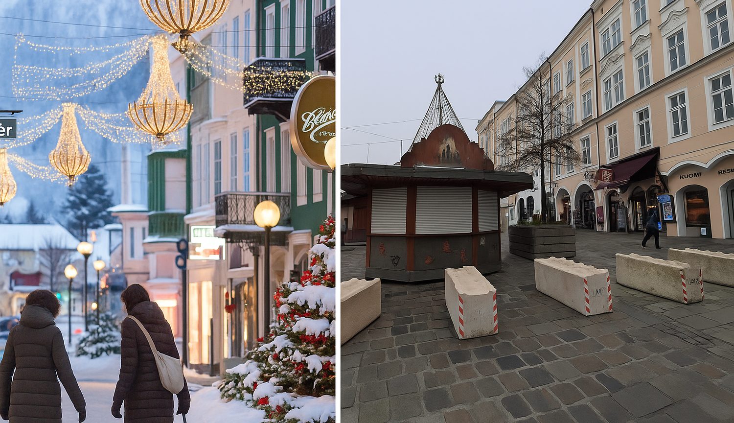 Heute.at - Christkindlmärkte: Punsch, Riesenrad und Terrorsperren