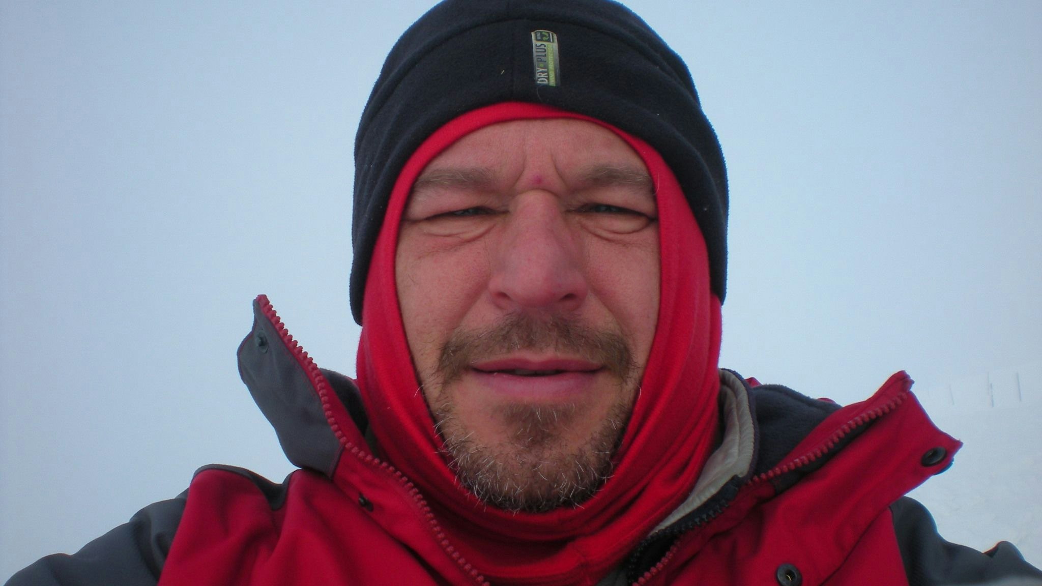 Bübl beim Aufstieg auf den Schneeberg.