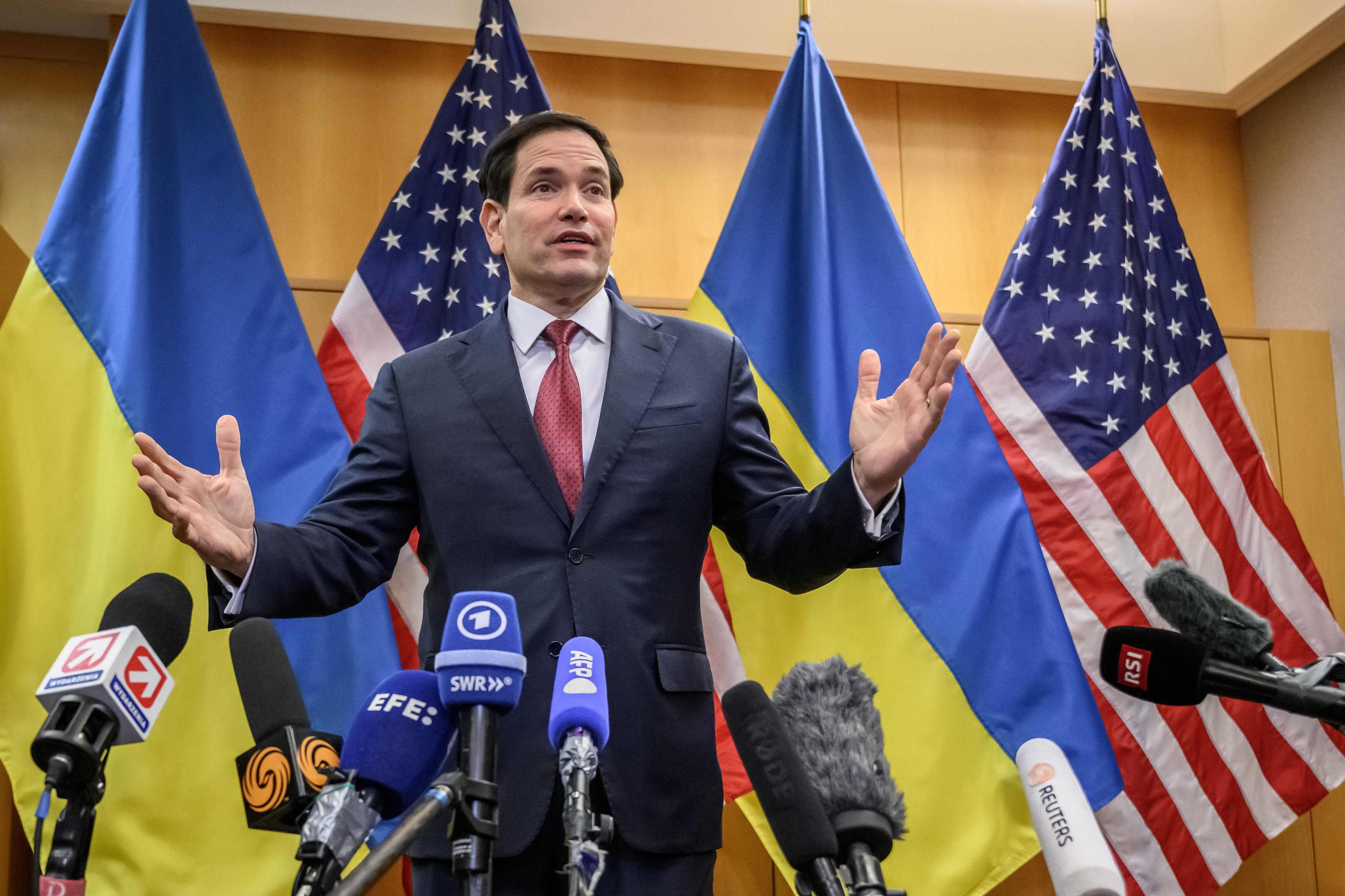 US-Außenminister Marco Rubio berichtete Sonntagnacht über den aktuellen Stand der Verhandlungen zu einem Ukraine-Friedensplan.