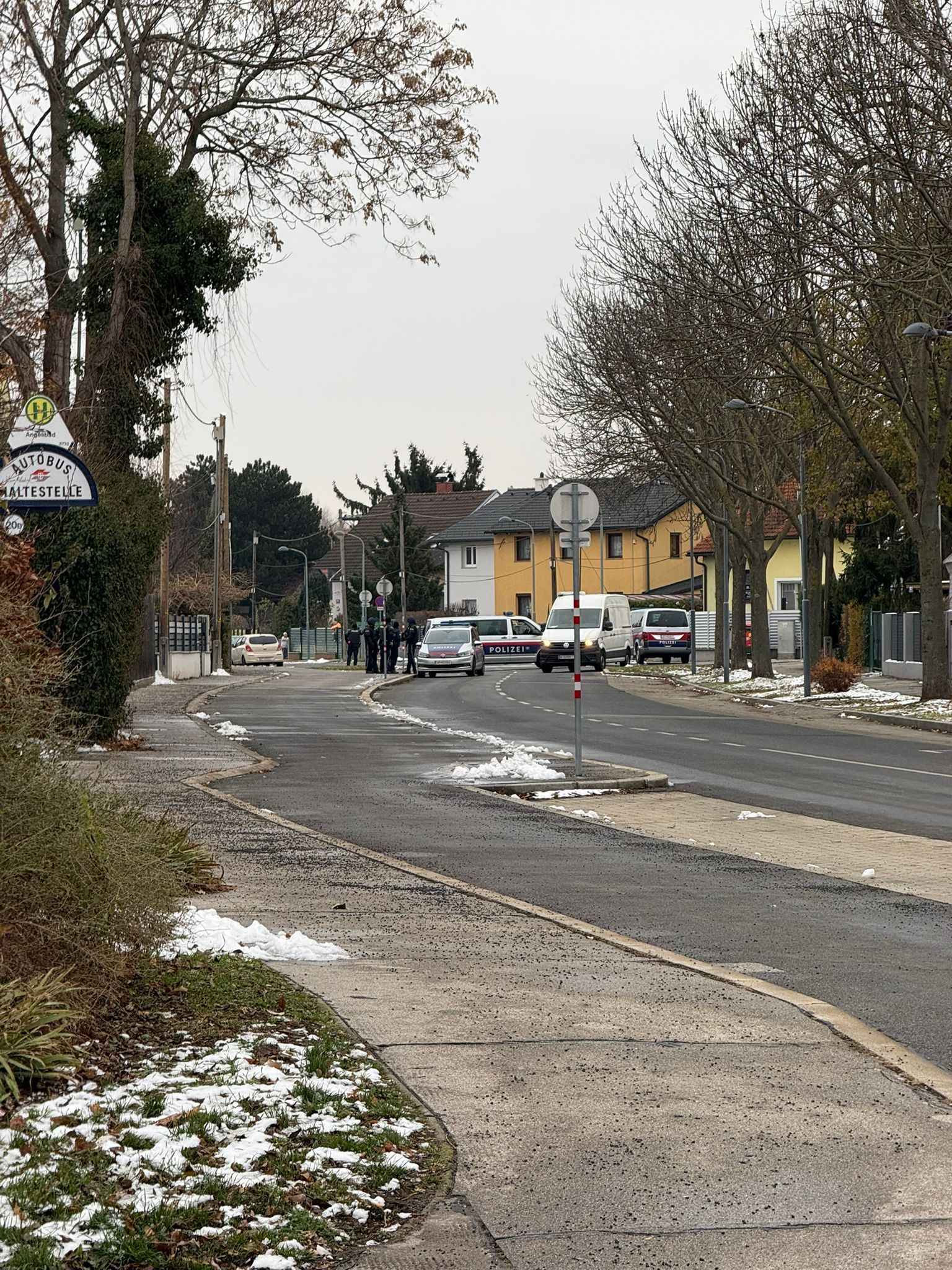Großeinsatz für die Wiener Polizei