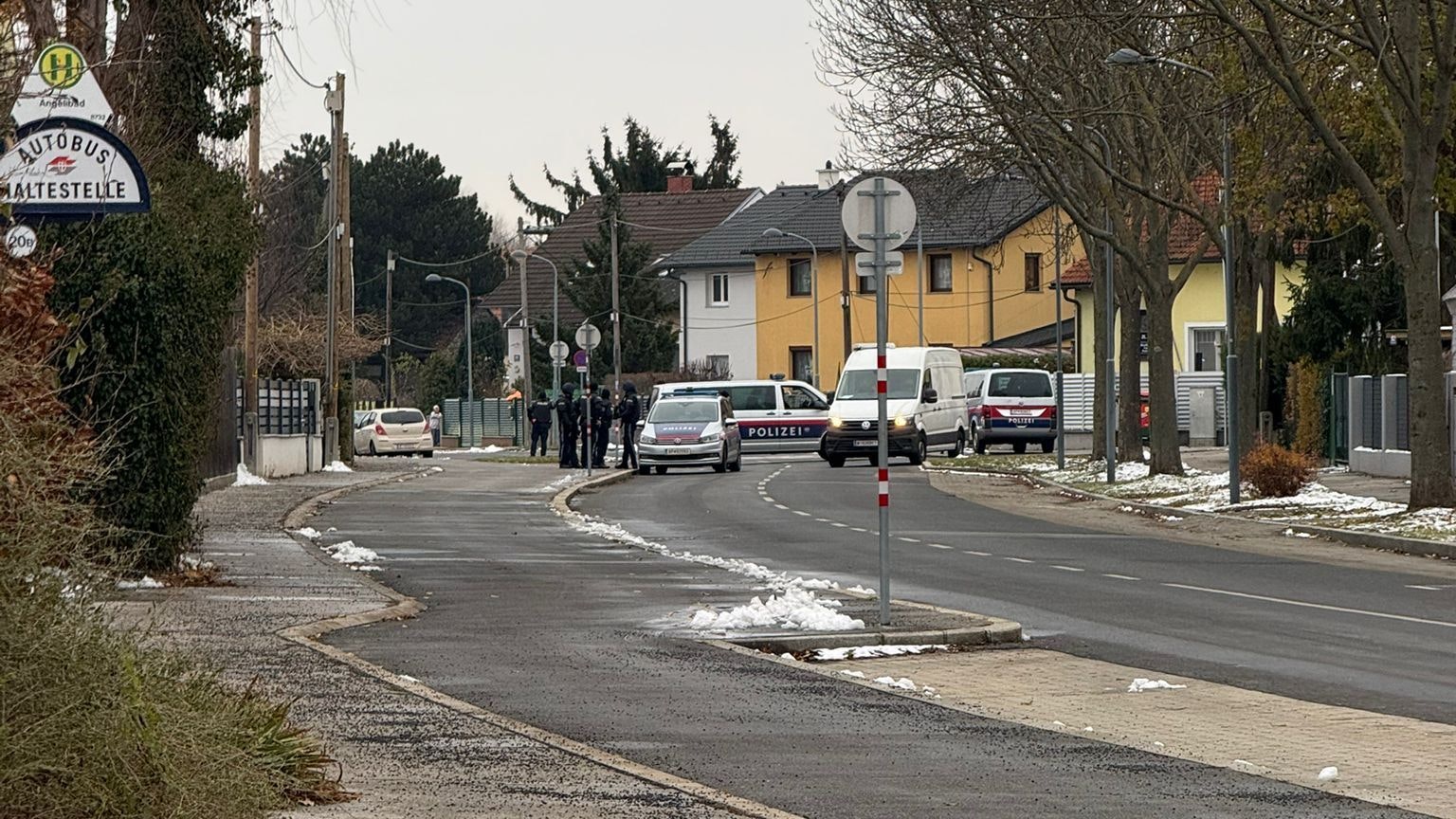Großeinsatz für die Wiener Polizei