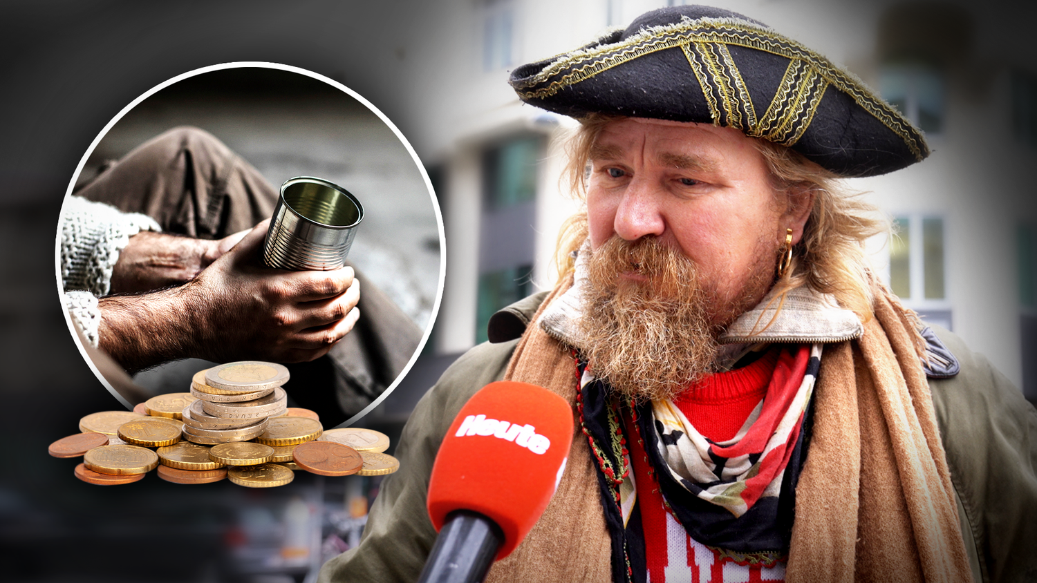 Heute.at - Ich habe nix – Obdachloser bettelt niemals um Geld