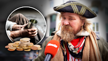 "Ich habe nix" – Obdachloser bettelt niemals um Geld