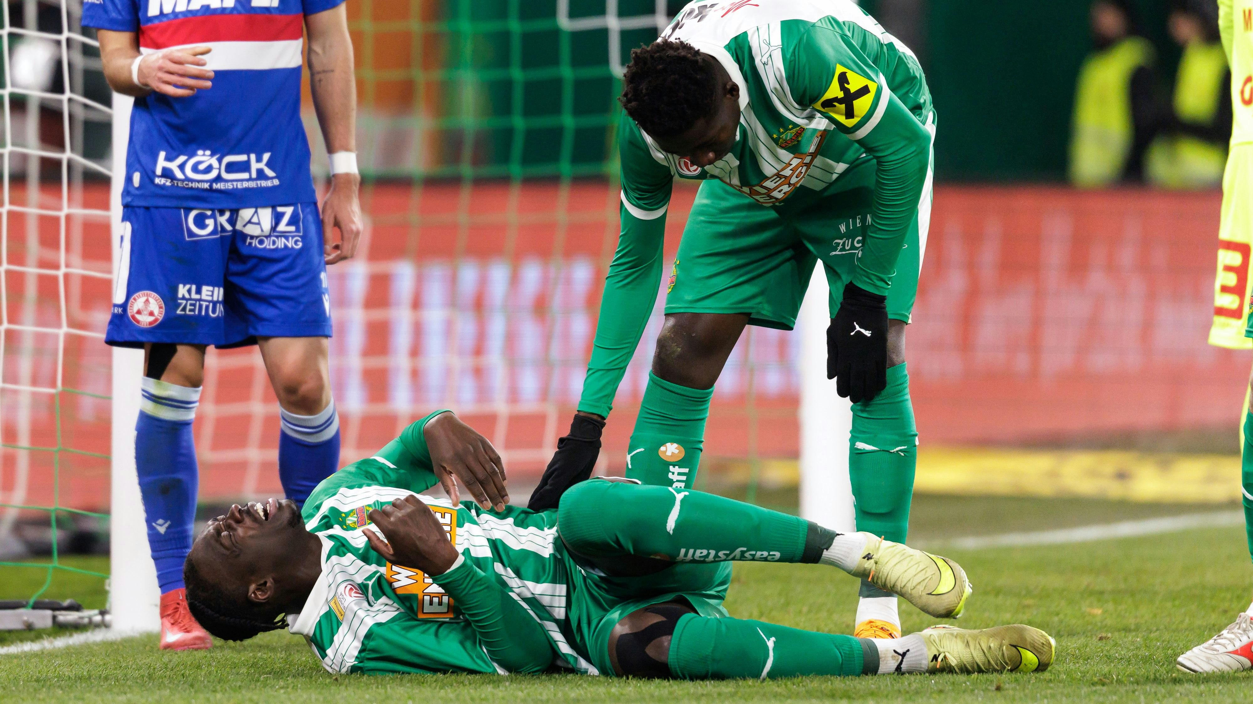 Heute.at - Bittere Diagnose! Rapid-Star fällt restliches Jahr aus