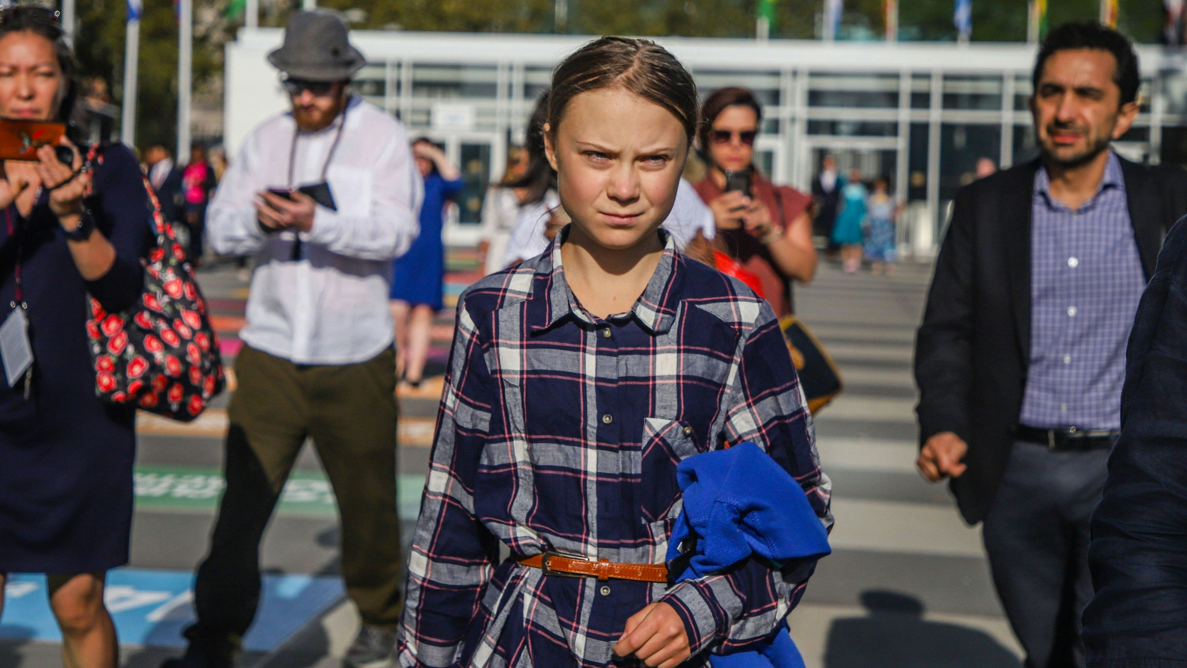 Heute.at - Nach Vandalismus-Akt – Venedig verbannt Greta Thunberg