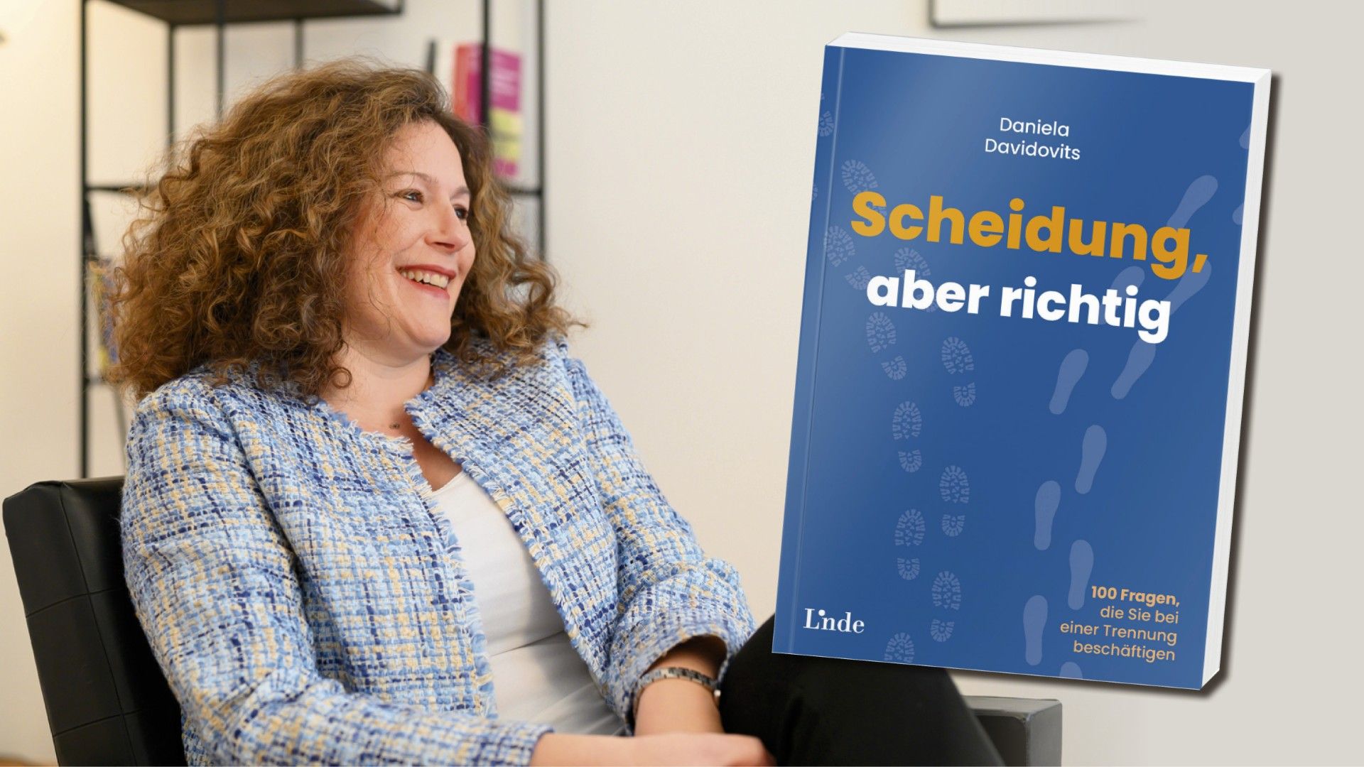 Autorin Daniela Davidovits gibt in ihrem neuen Buch Tipps, wie man die Scheidung gut bewältigt.