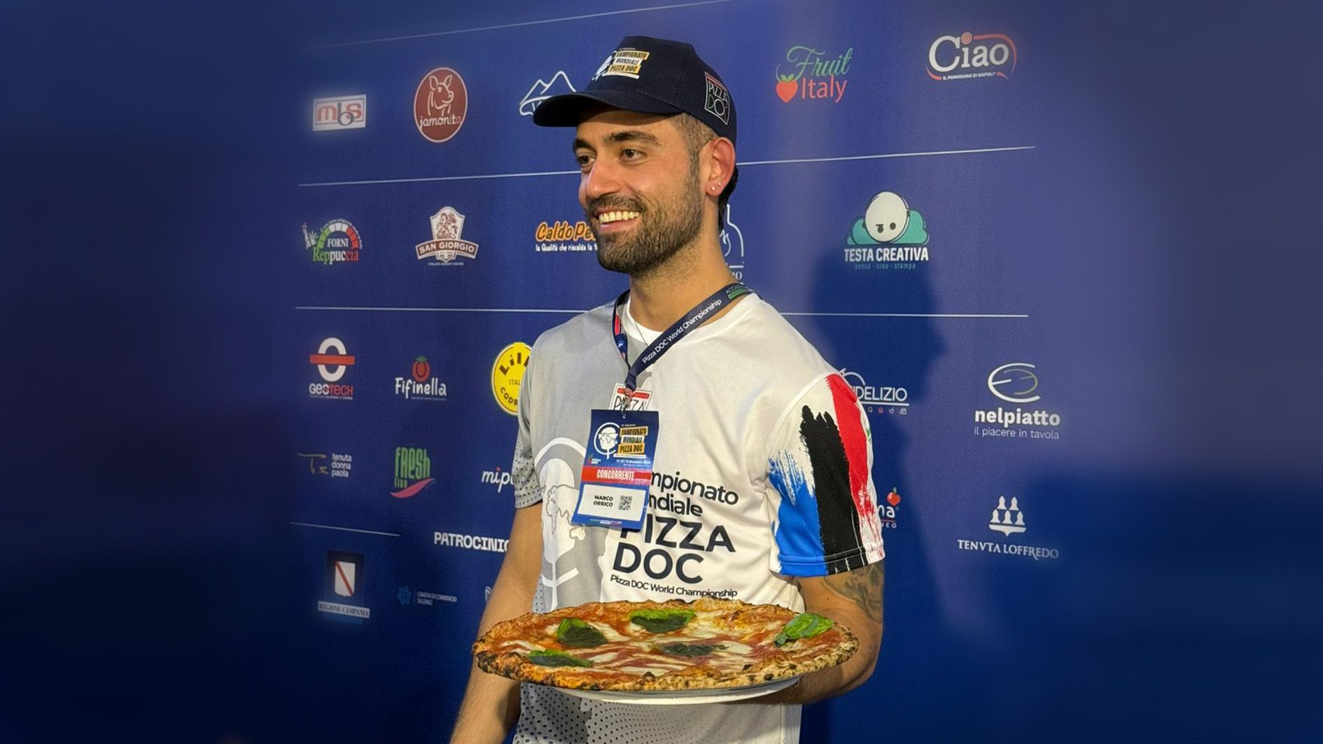 Marco Orrico von der Via Toledo Enopizzeria ist bester Nachwuchs-Pizzaiolo der Welt.