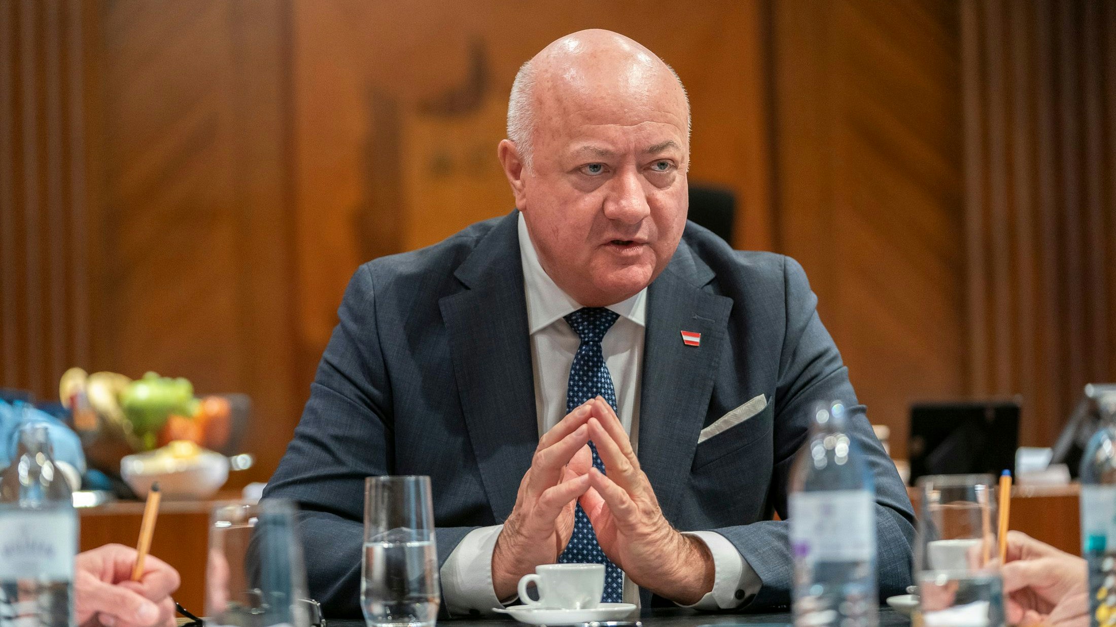 Heute.at - Comeback im Kanzleramt – Stocker wieder im Einsatz