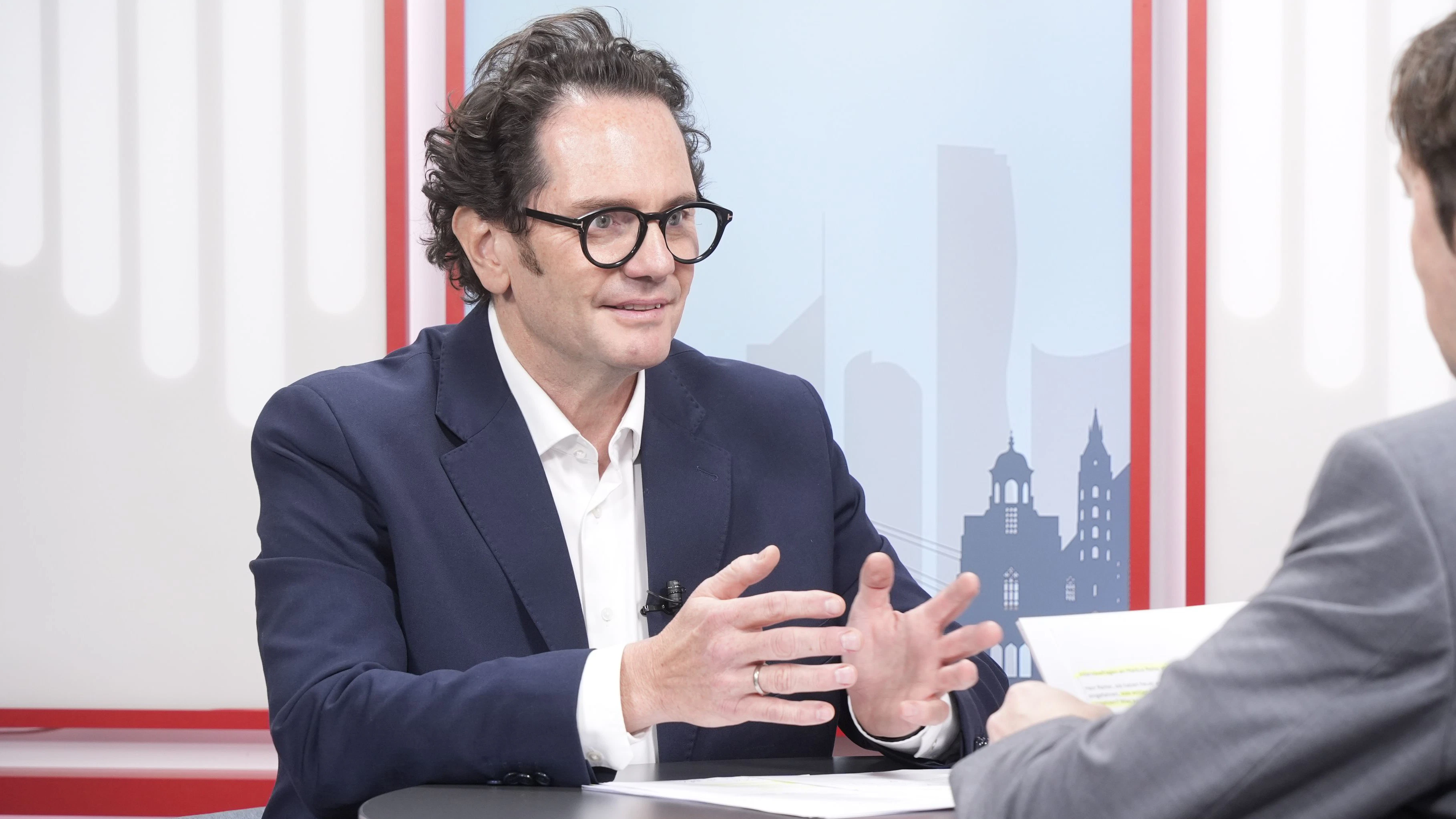 Bezirksvorsteher Markus Reiter (Grüne) im Interview mit "Heute". 