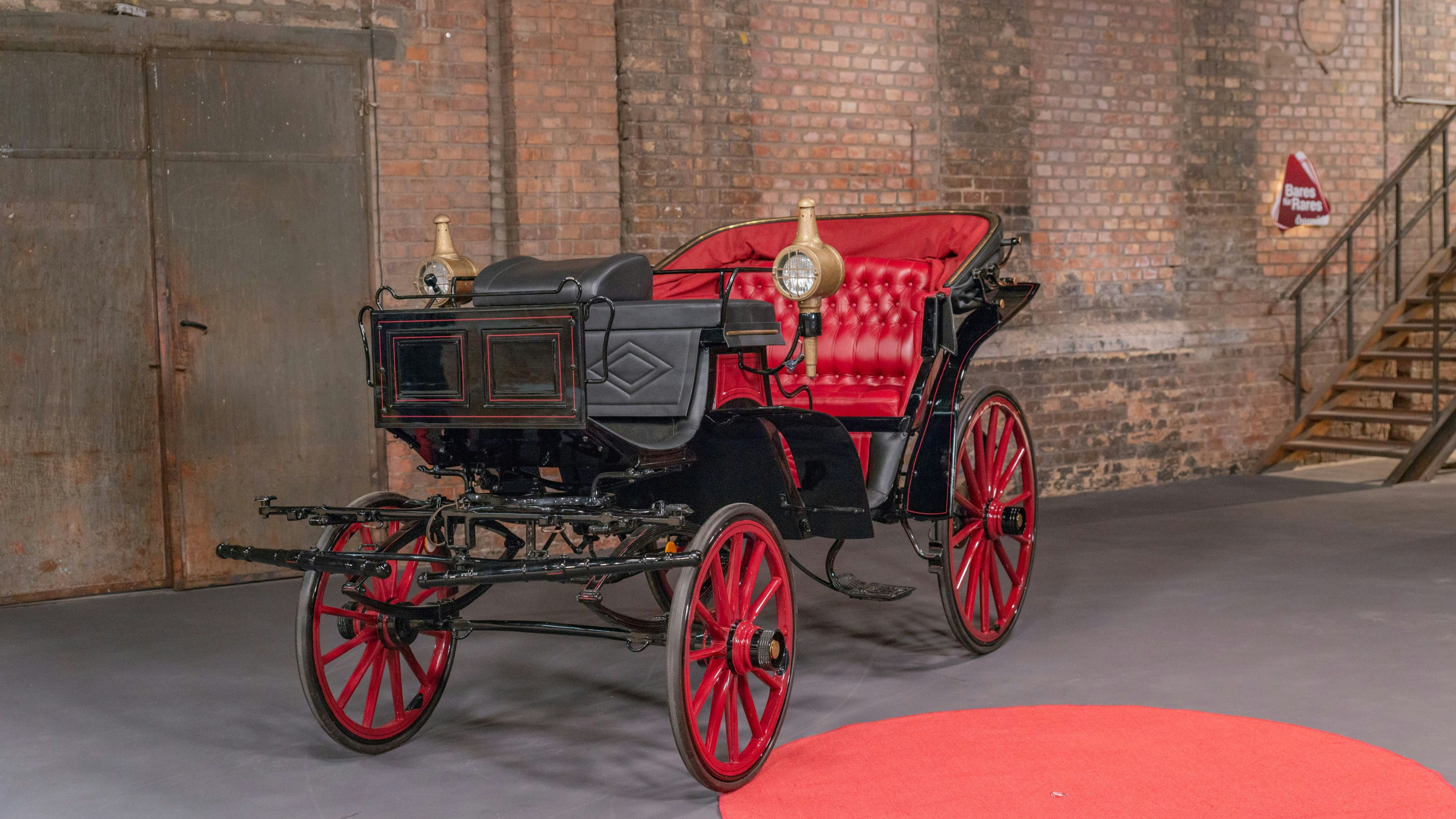 Kutschen-Sensation in der Show.