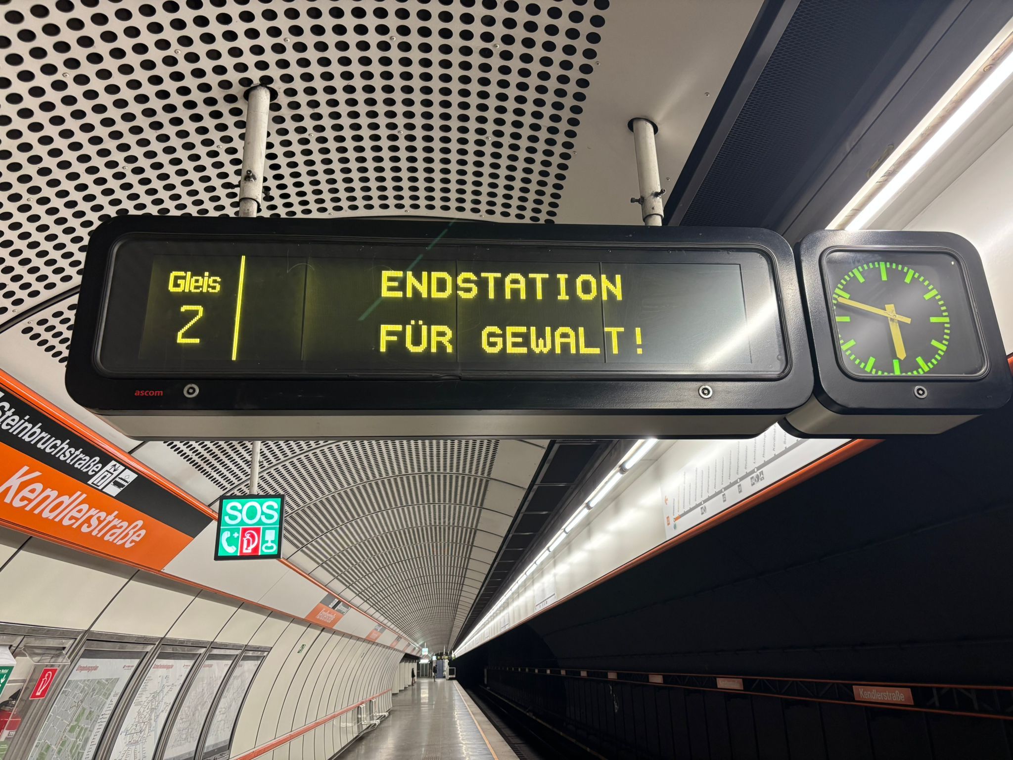 Die Wiener Linien sorgten für Bewunderung bei den Fahrgästen.