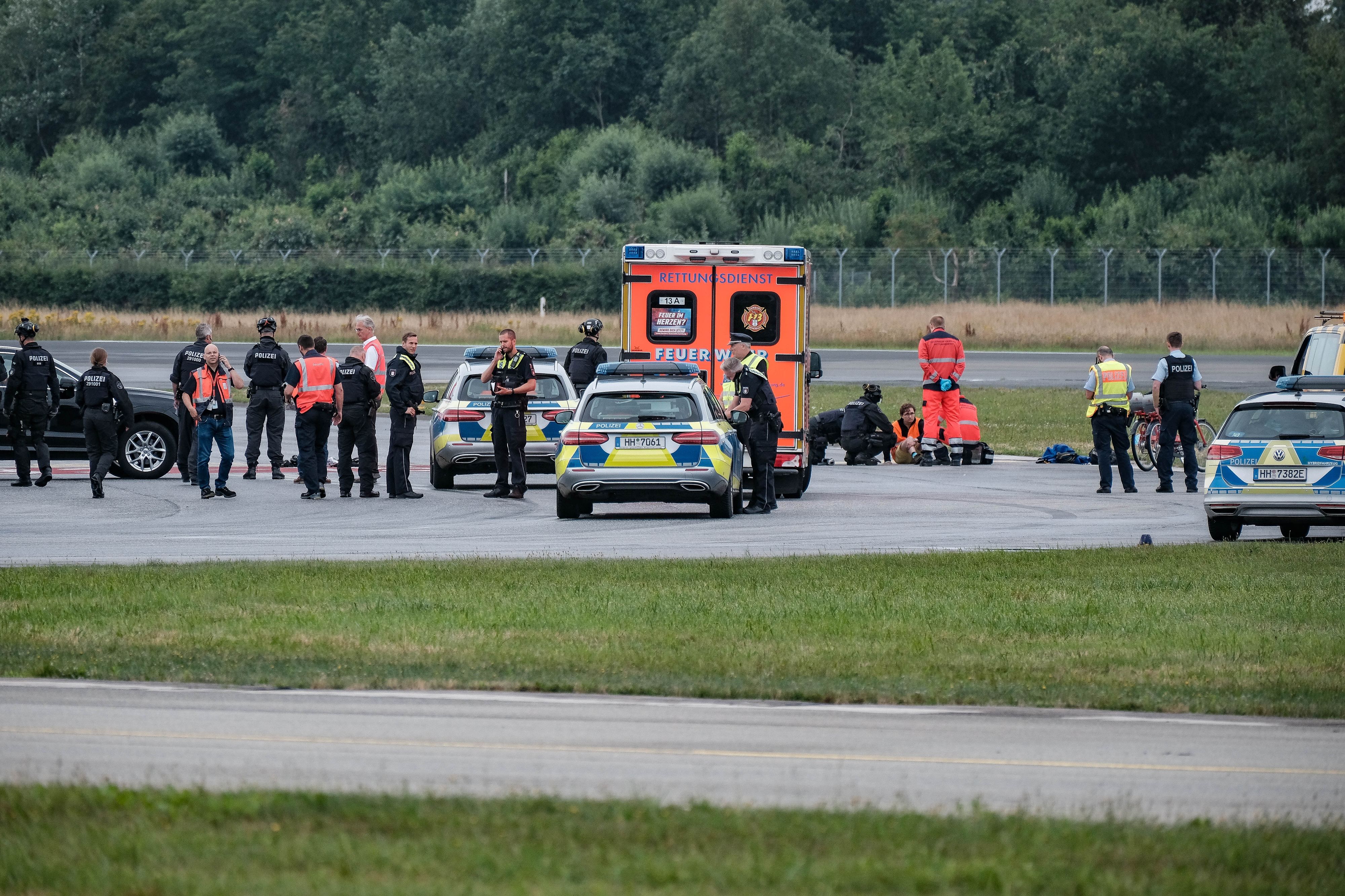 Vor zwei Jahren legten Klima-Aktivisten den Flughafen Hamburg lahm.