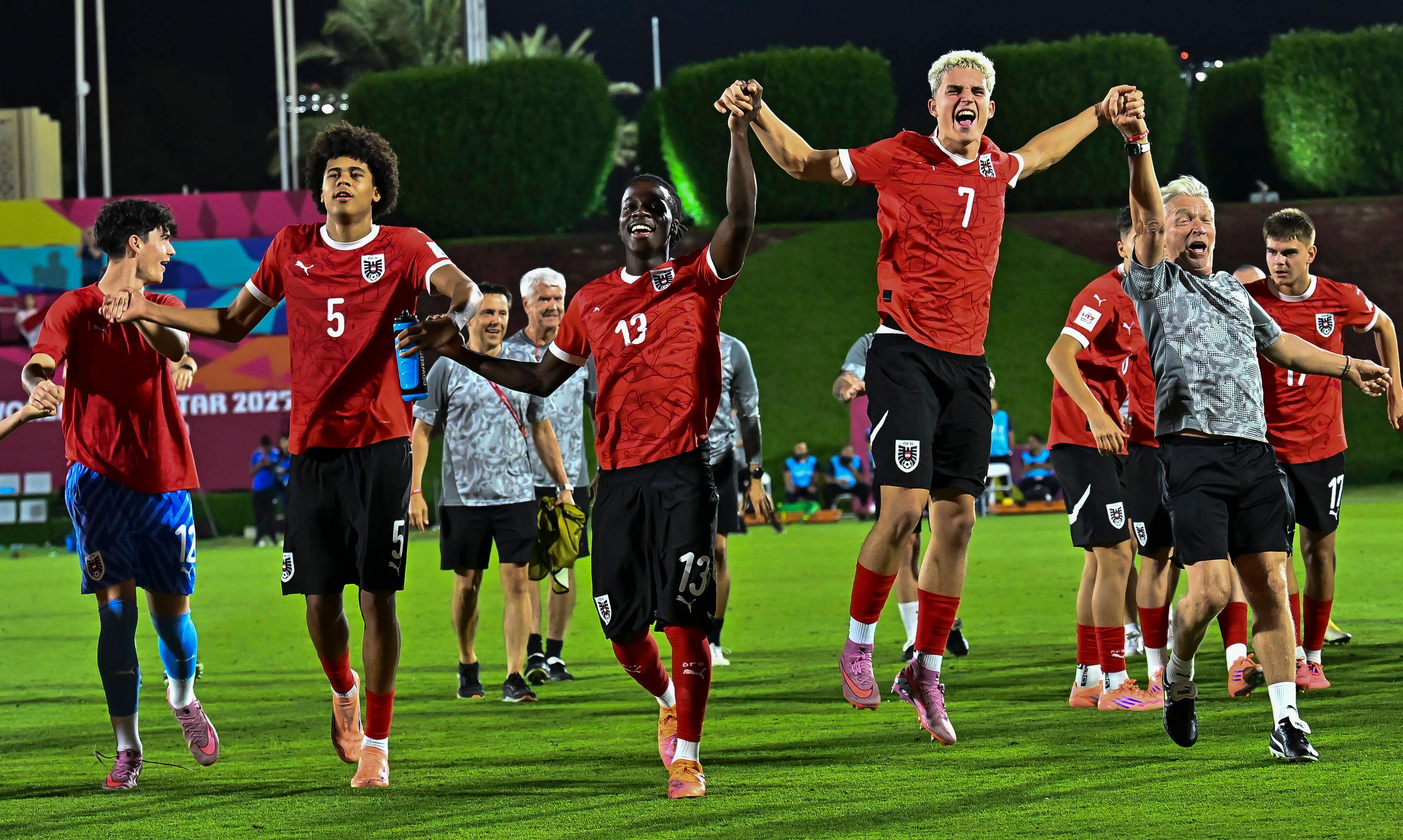 Österreichs U17 greift nach dem WM-Titel.