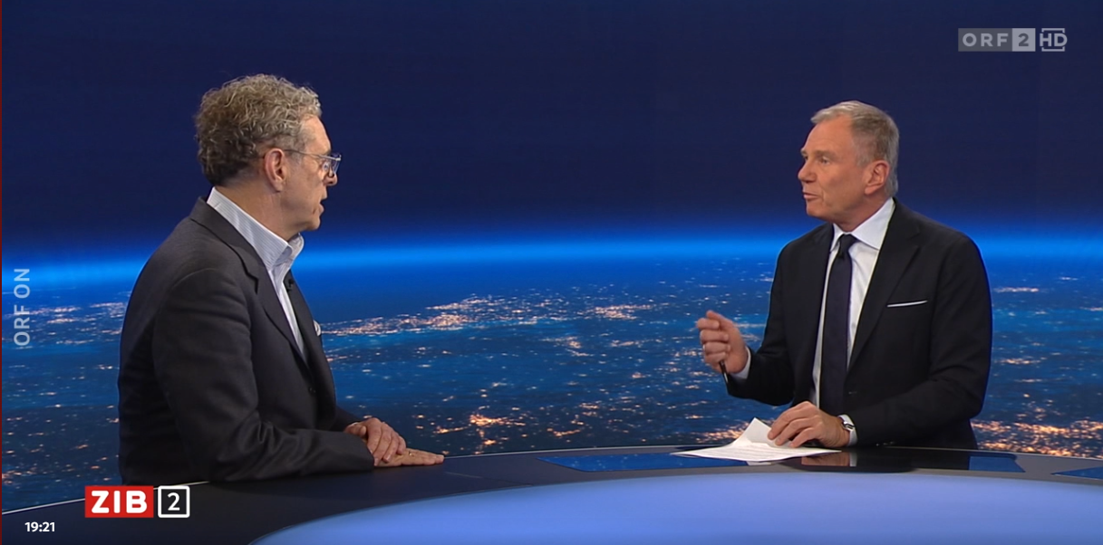 Der ORF-Stiftungsrats-Vorsitzende Heinz Lederer in der ORF-