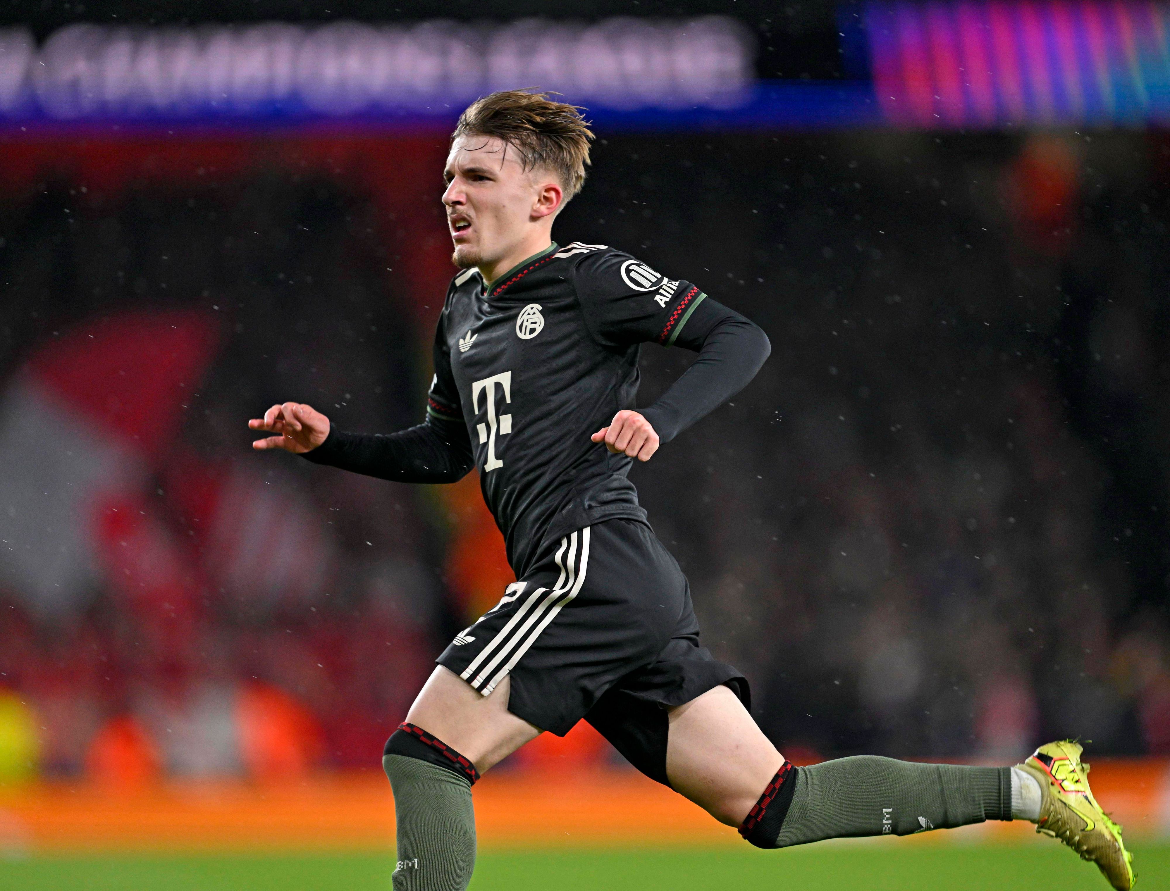 Lennart Karl erzielte mit einem sehenswerten Dropkick das 1:1 gegen Arsenal. 