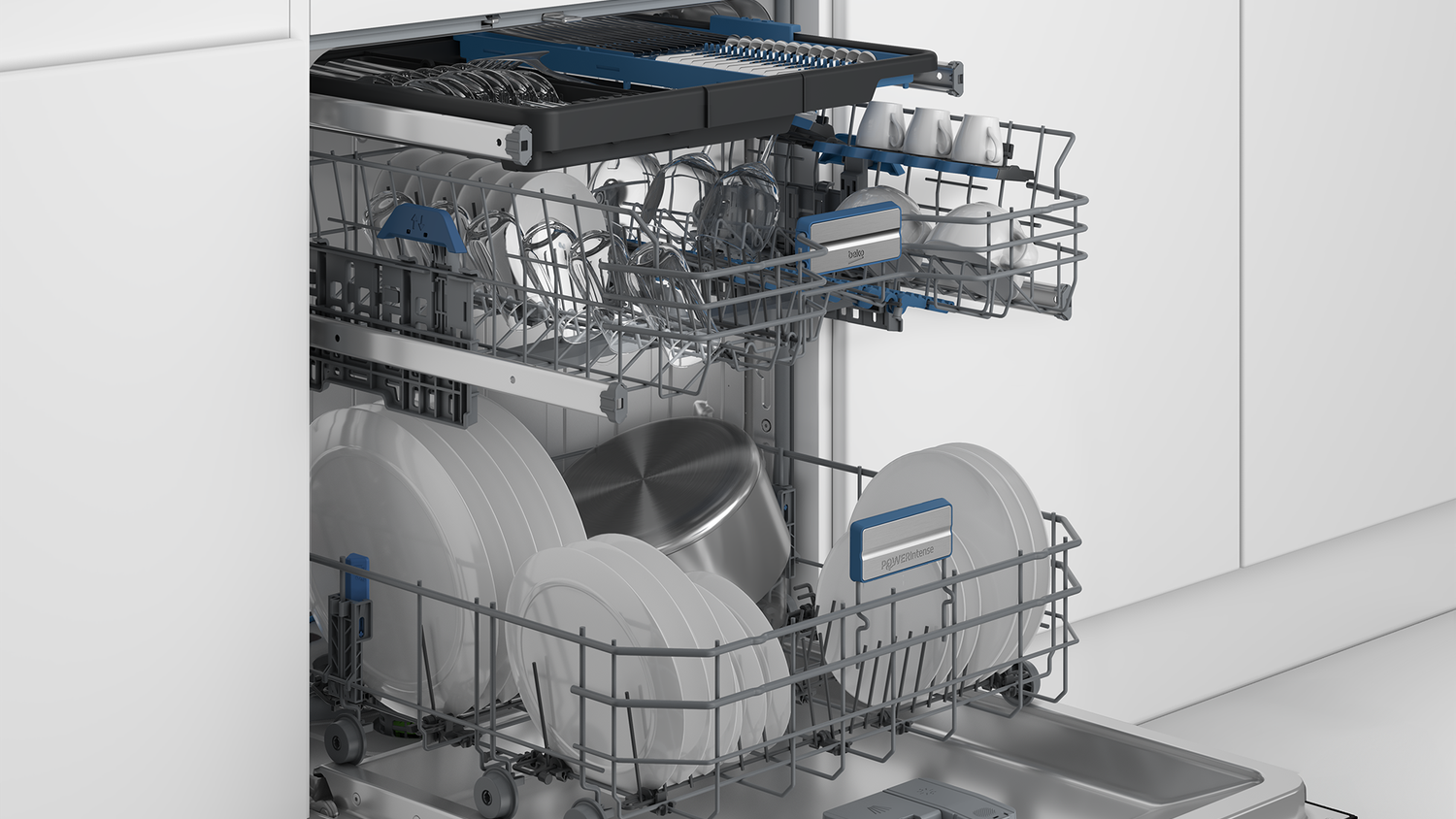 Künstliche Intelligenz für mehr Nachhaltigkeit: Beko präsentiert SensorAdapt für Geschirrspüler.