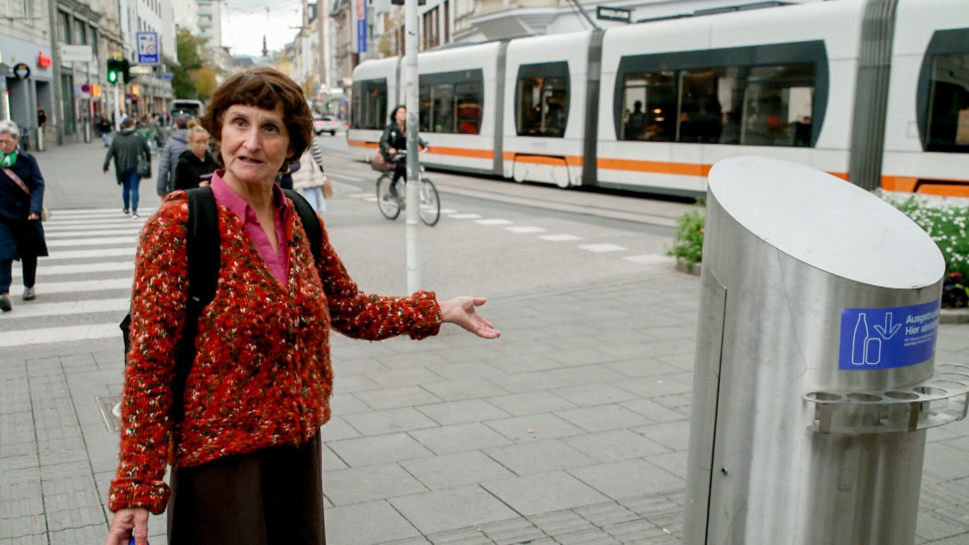 Pensionistin Margit in Linz.