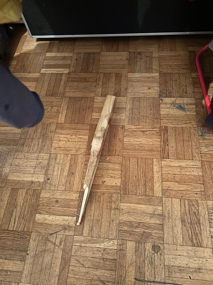 Die mutmaßliche Tatwaffe.