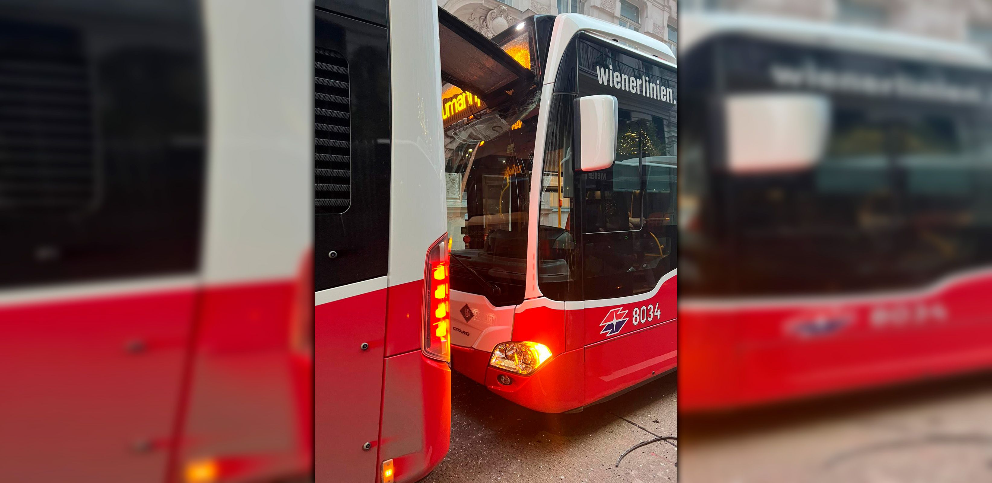 Bus-Unfall in Wien