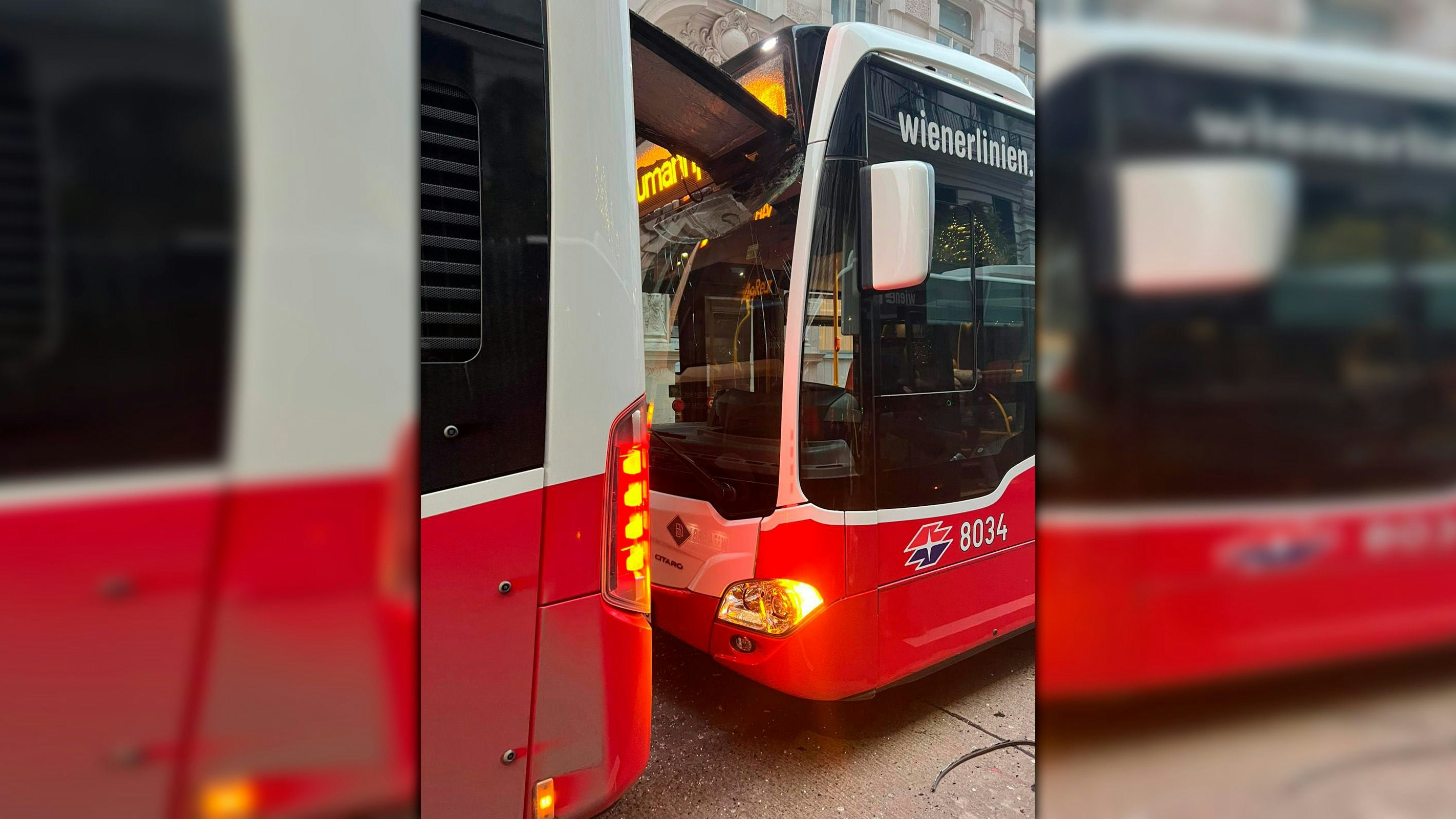 Heute.at - Bus-Crash in Wien sorgt für Ärger im Morgenverkehr