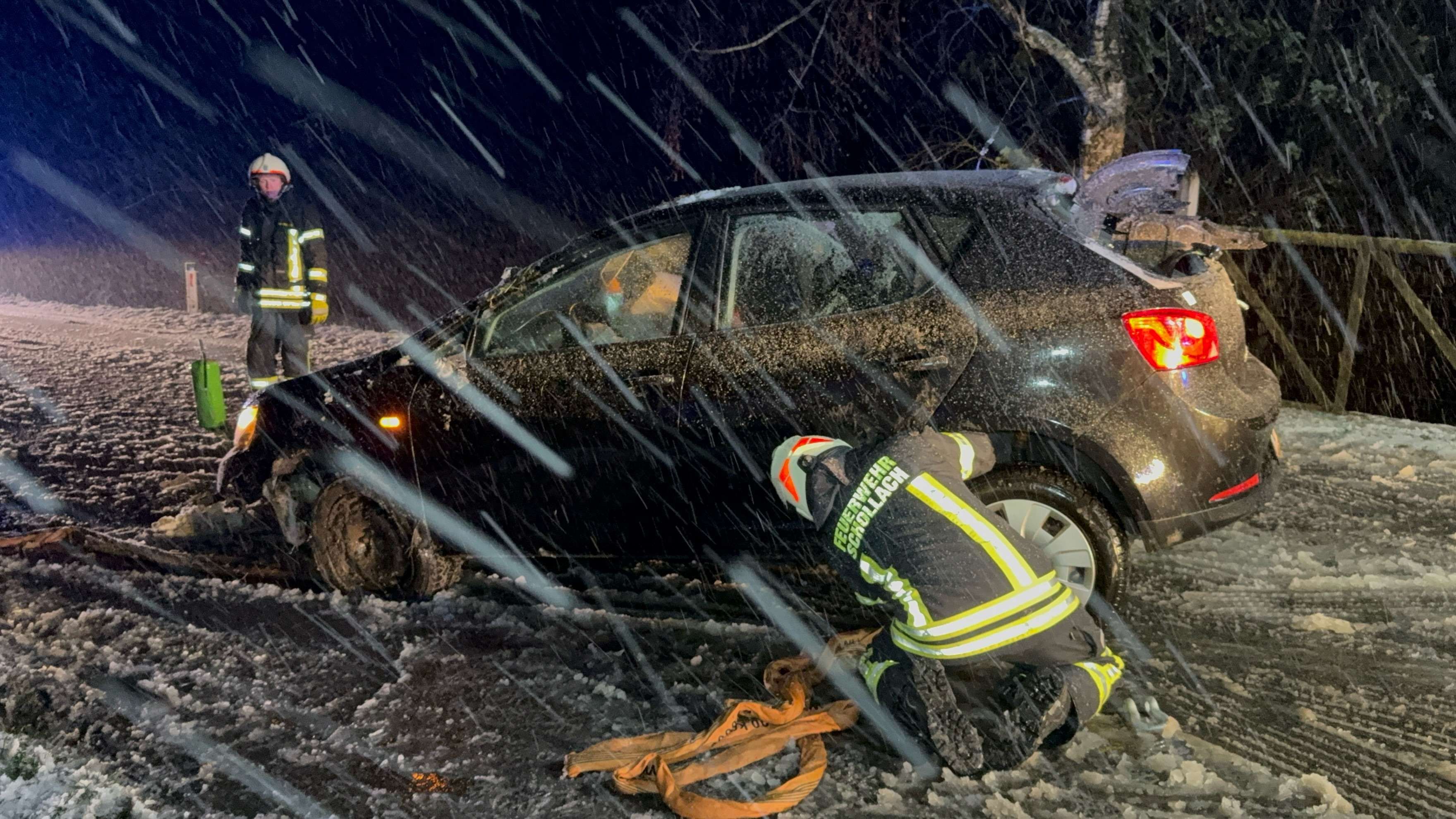 Die Lenkerin wurde beim Unfall verletzt.