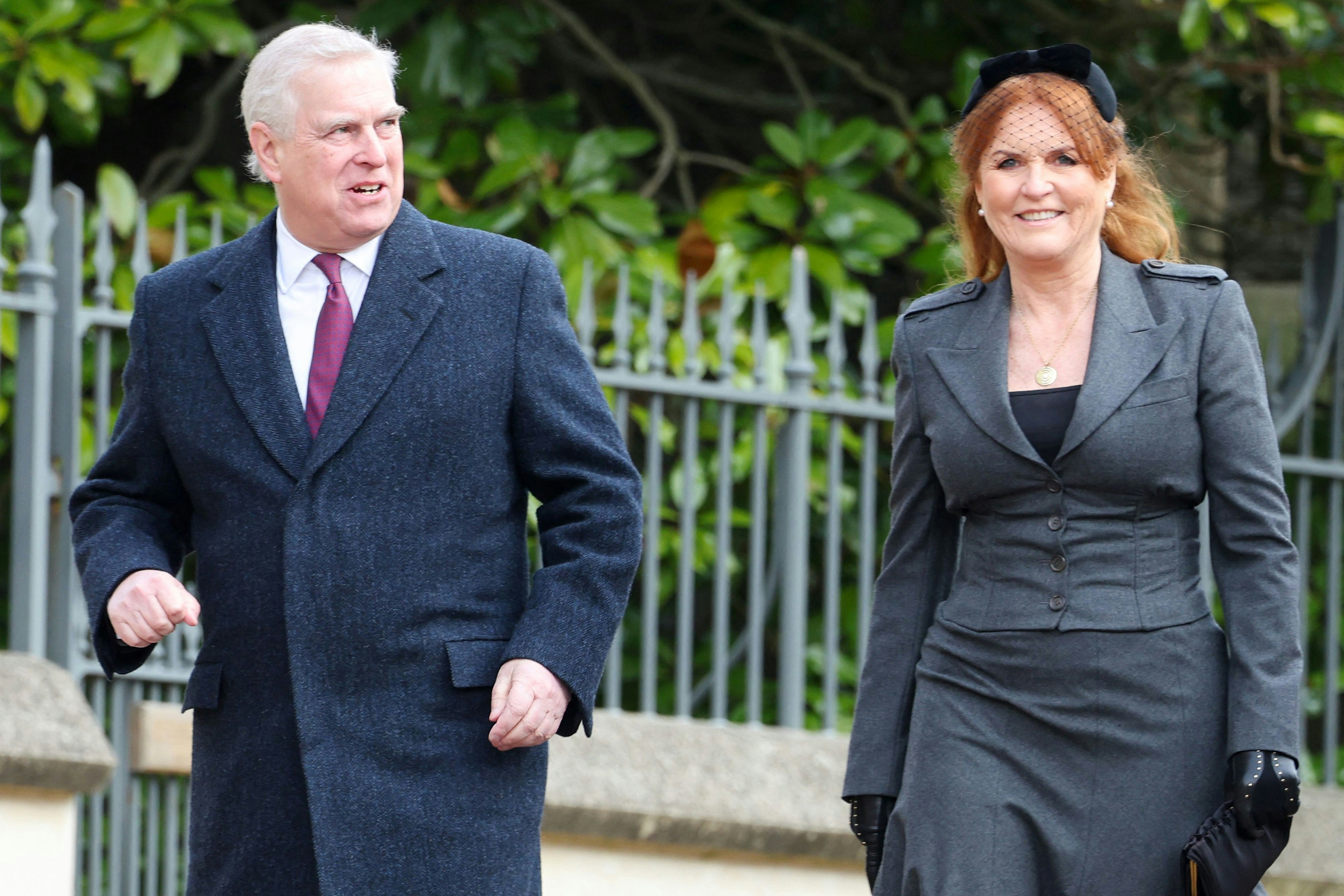 Sind seit 1996 geschieden, leben aber nach wie vor gemeinsam in der Royal Lodge in Windsor: Andrew und Sarah Ferguson