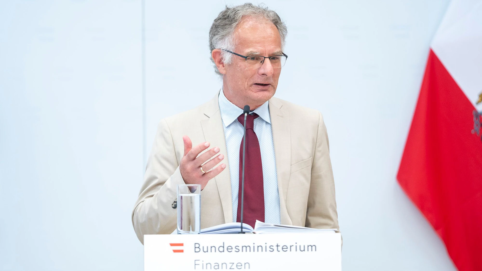 Finanzminister Markus Marterbauer