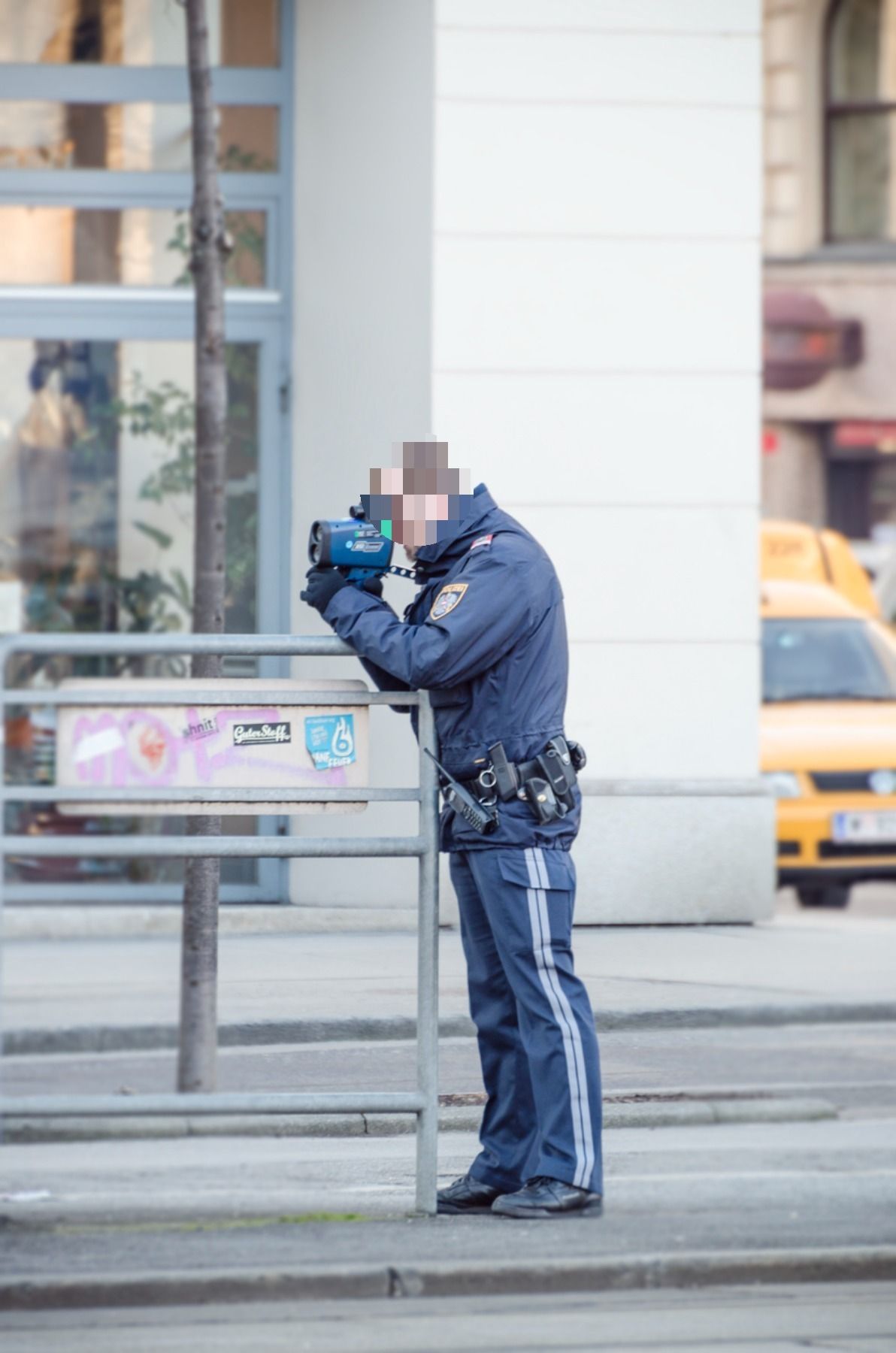 Der Raser flog im Zuge einer Schwerpunktkontrolle aus. Archivbild.