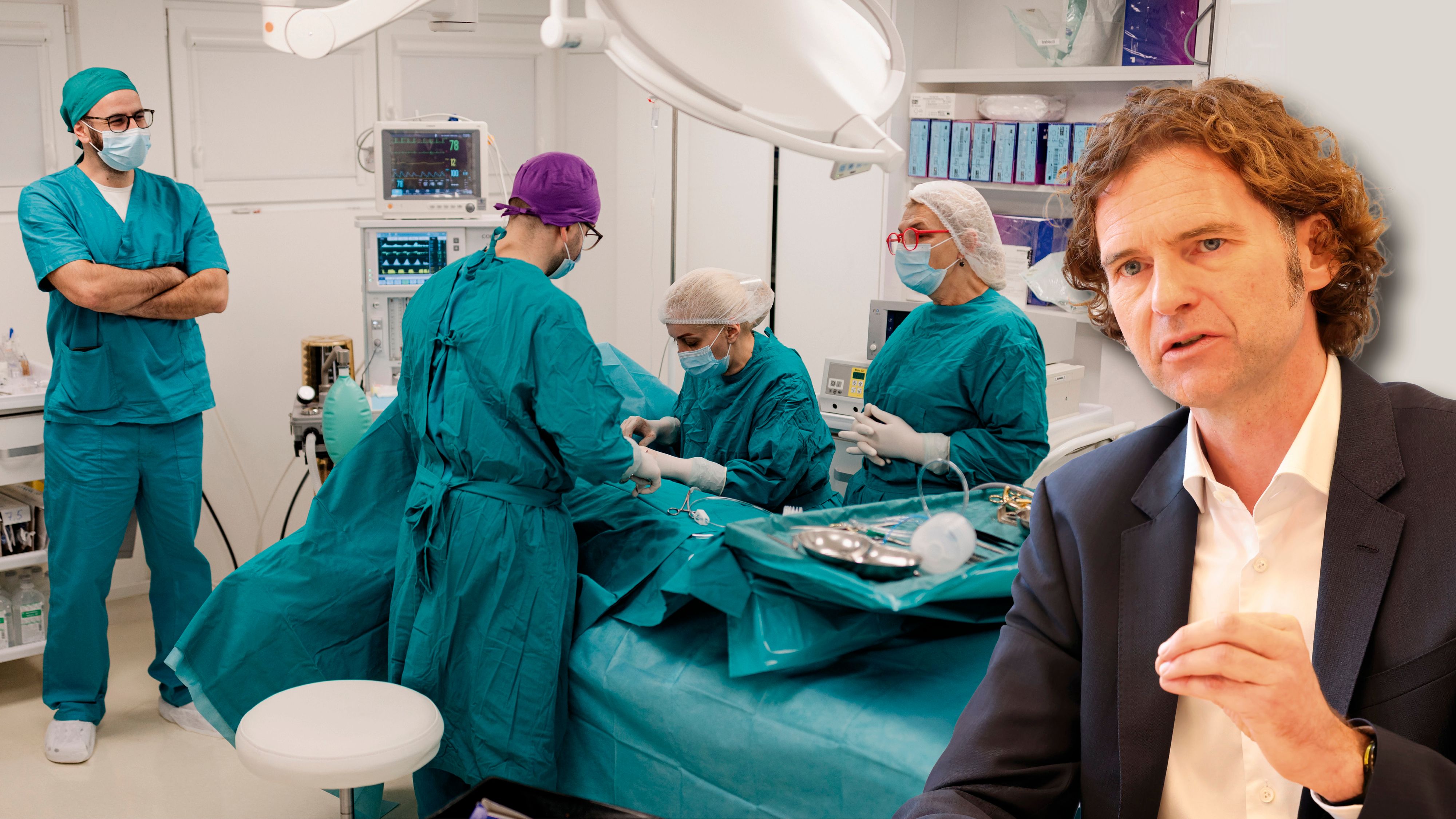 David Pötz, Geschäftsführer der Vinzenz Kliniken Wien, warnt vor längeren OP-Wartezeiten.