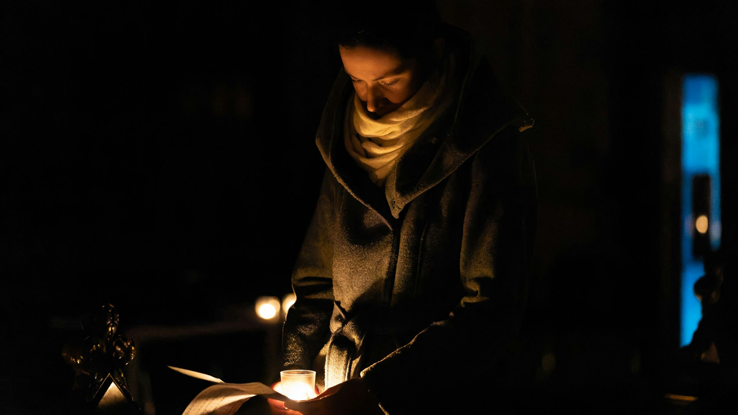 10 Minuten innehalten im Wiener Stephansdom am 1. Dezember 2025.