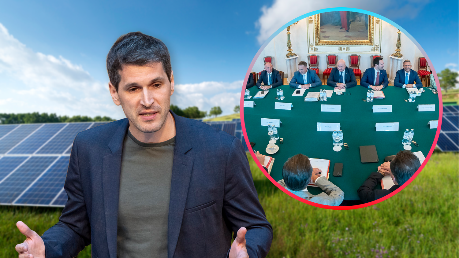 Lukas Hammer, der Energiesprecher der Grünen, tobt.