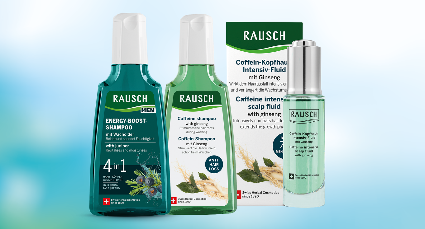 Heute.at - Gewinne 3x die RAUSCH Coffein-Power für dein Haar!