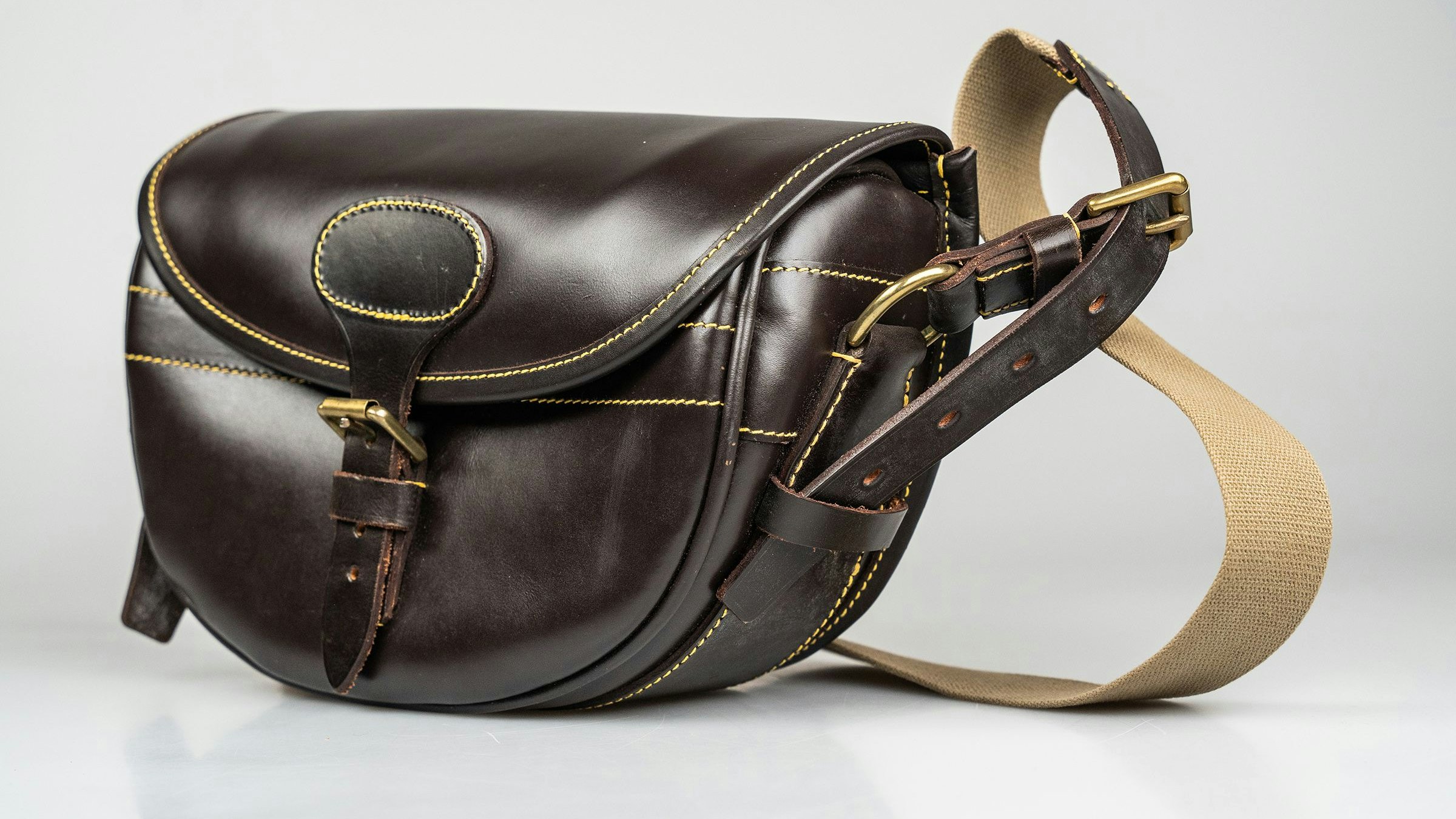 Leder-Patronentasche von Purdey