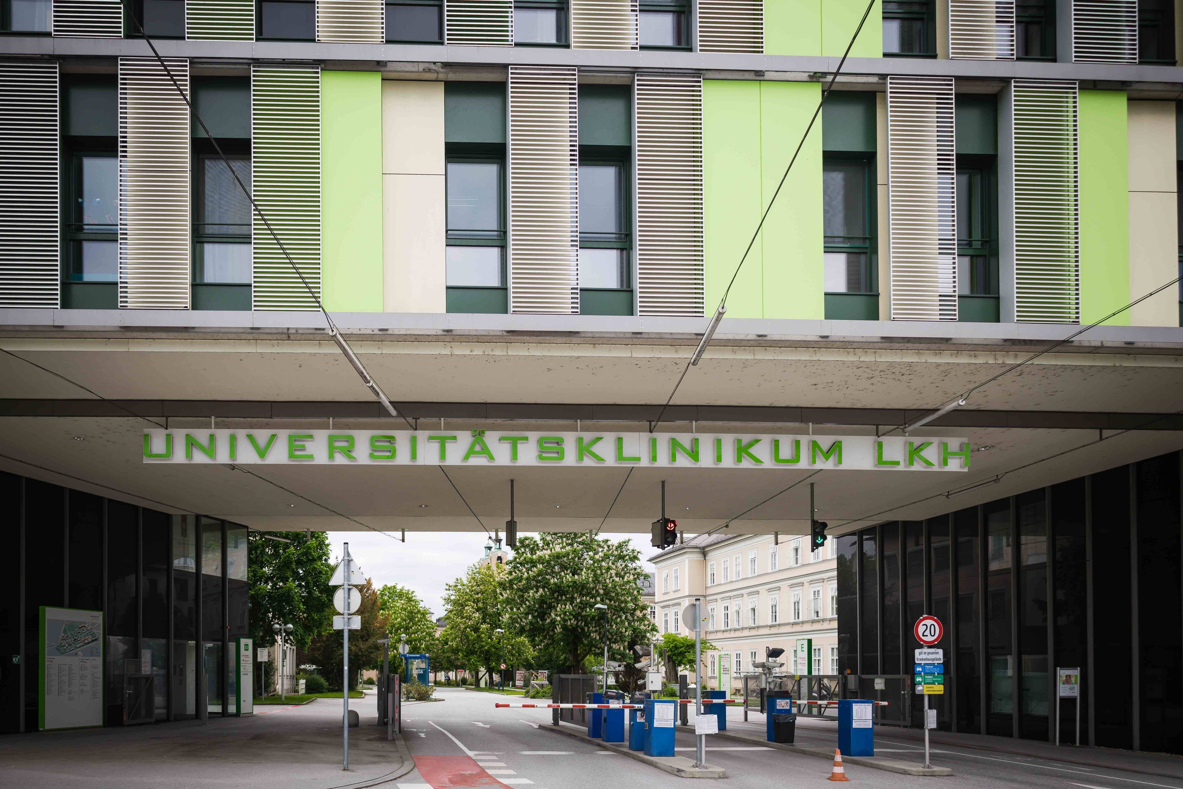 Das Universitätsklinikum in Salzburg. Symbolbild.