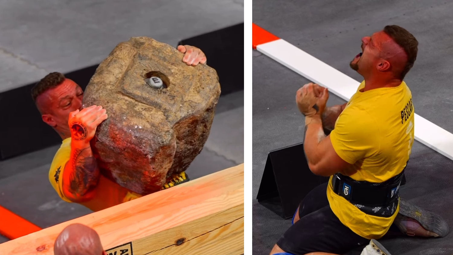 Emanuel Pescari hebt an einem Wochenende ganze drei Tonnen, um sich den Weltmeistertitel zu holen. 