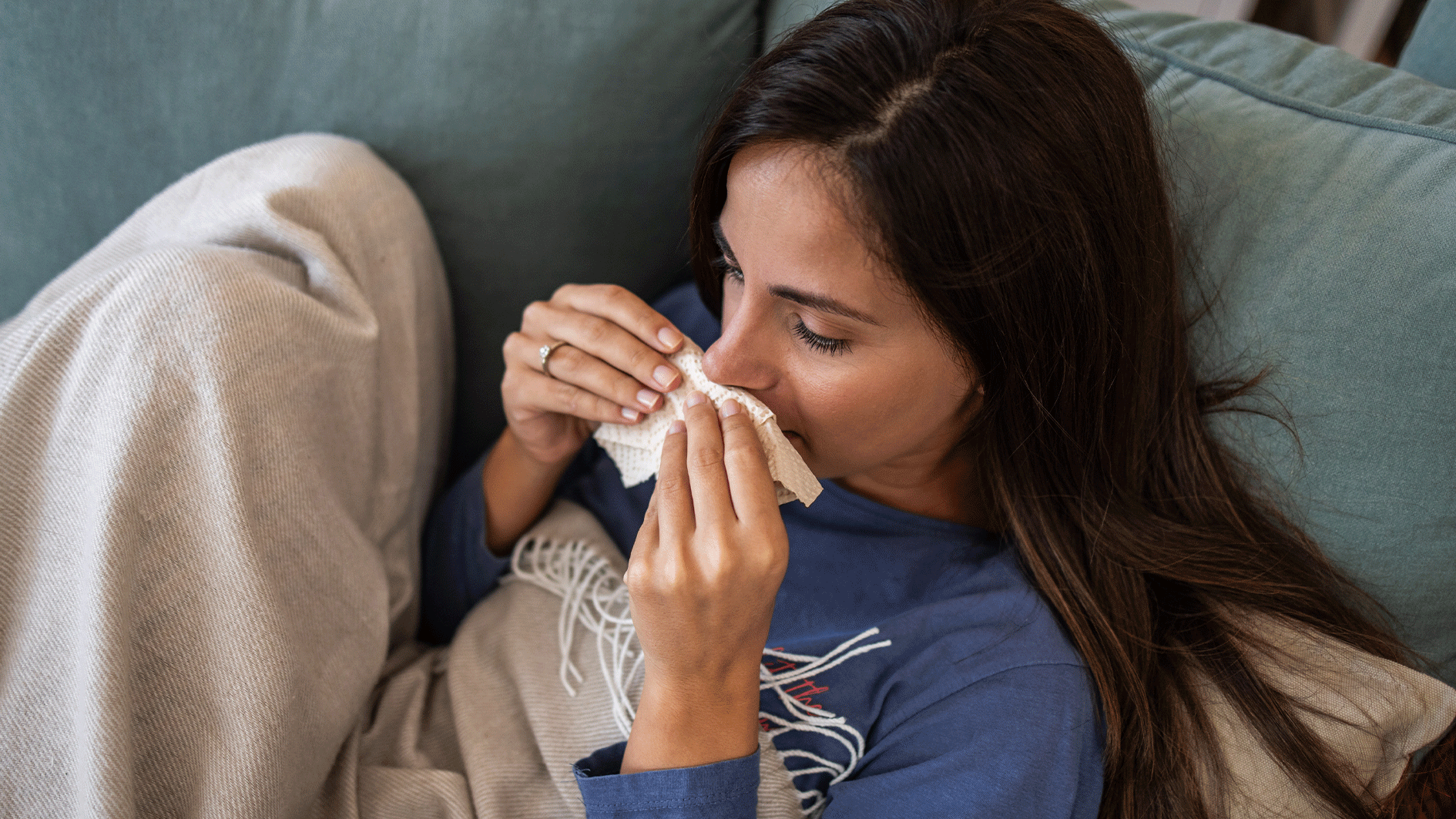 Frühe Influenza-Symptome werden oft ignoriert.