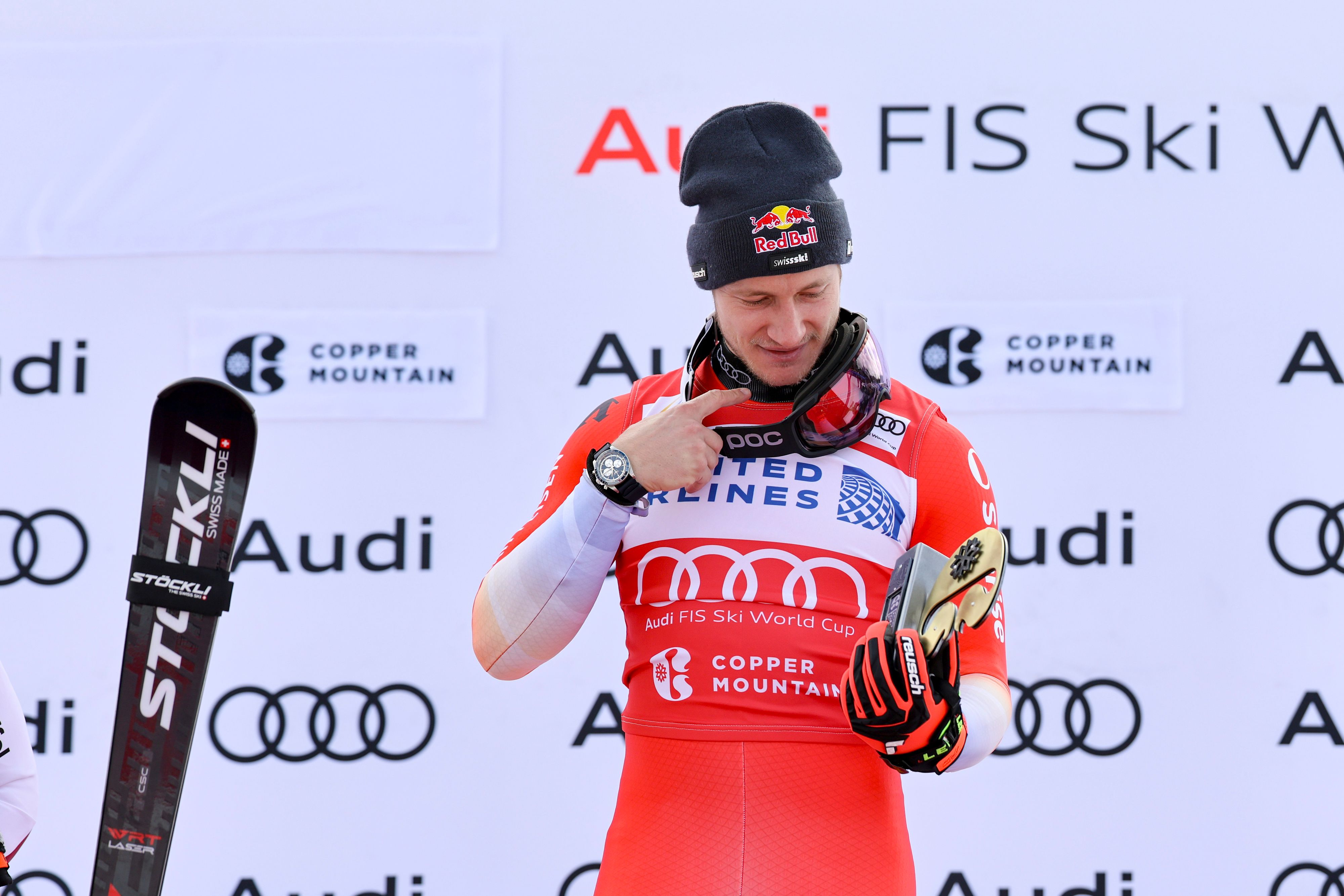 Der Schweizer Ski-Star Marco Odermatt. 