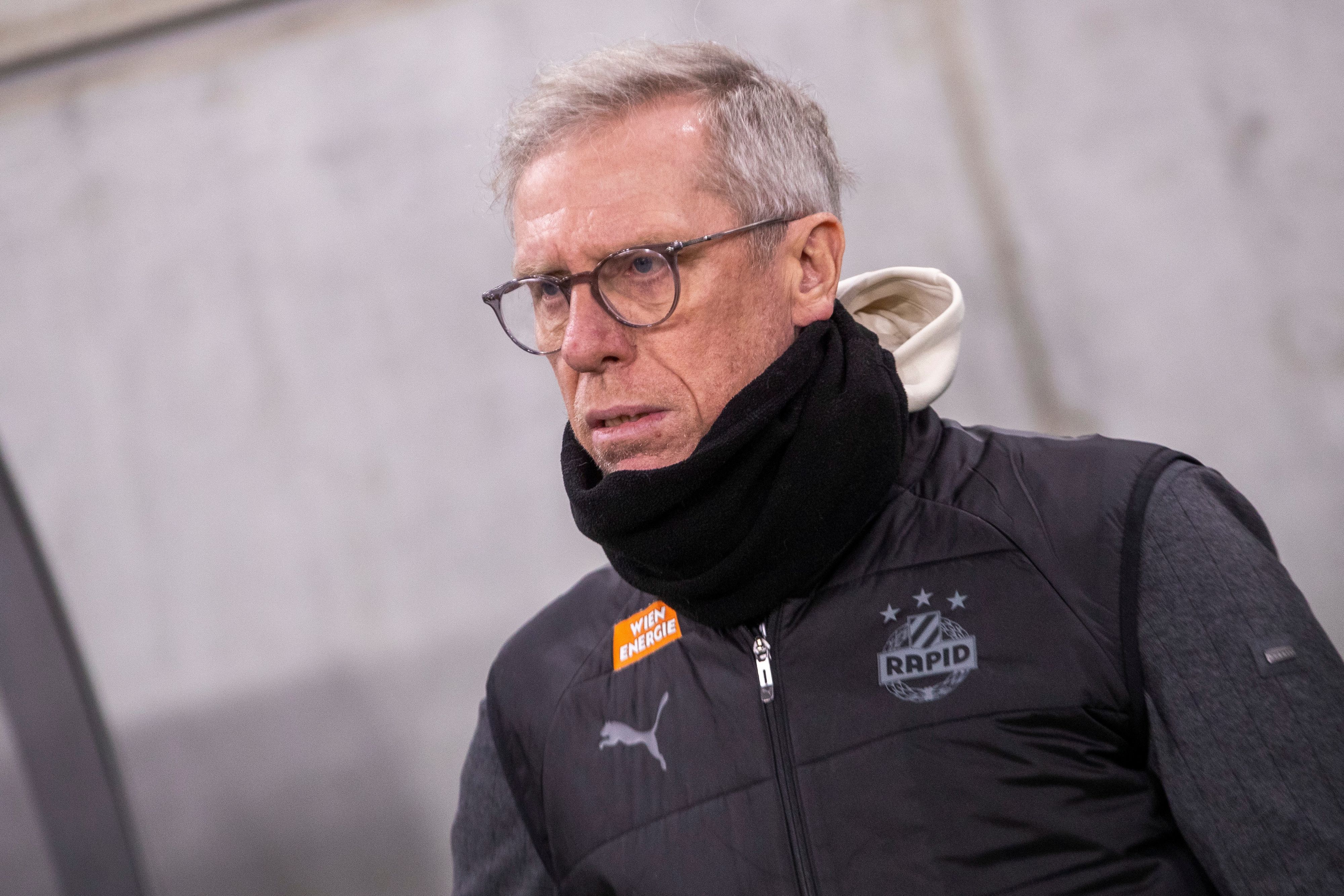 Rapid-Trainer Peter Stöger. 