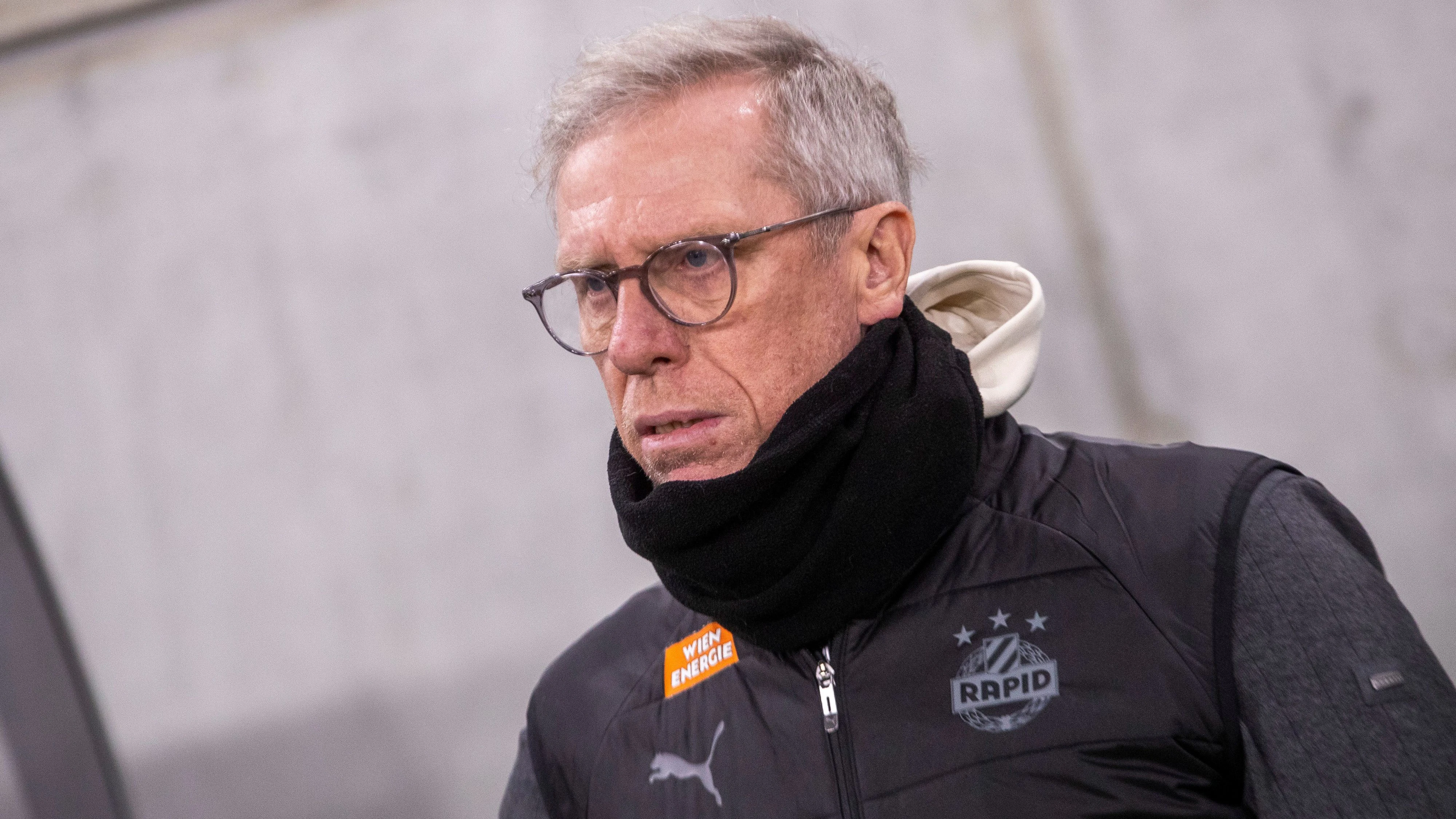 Rapid-Trainer Peter Stöger. 