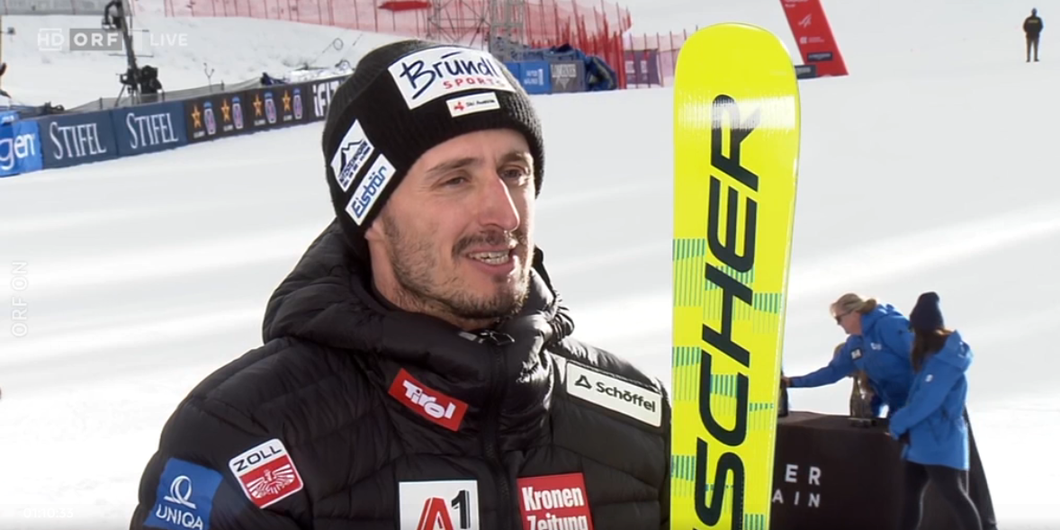 Stefan Brennsteiner gewinnt sein erstes Weltcup-Rennen.